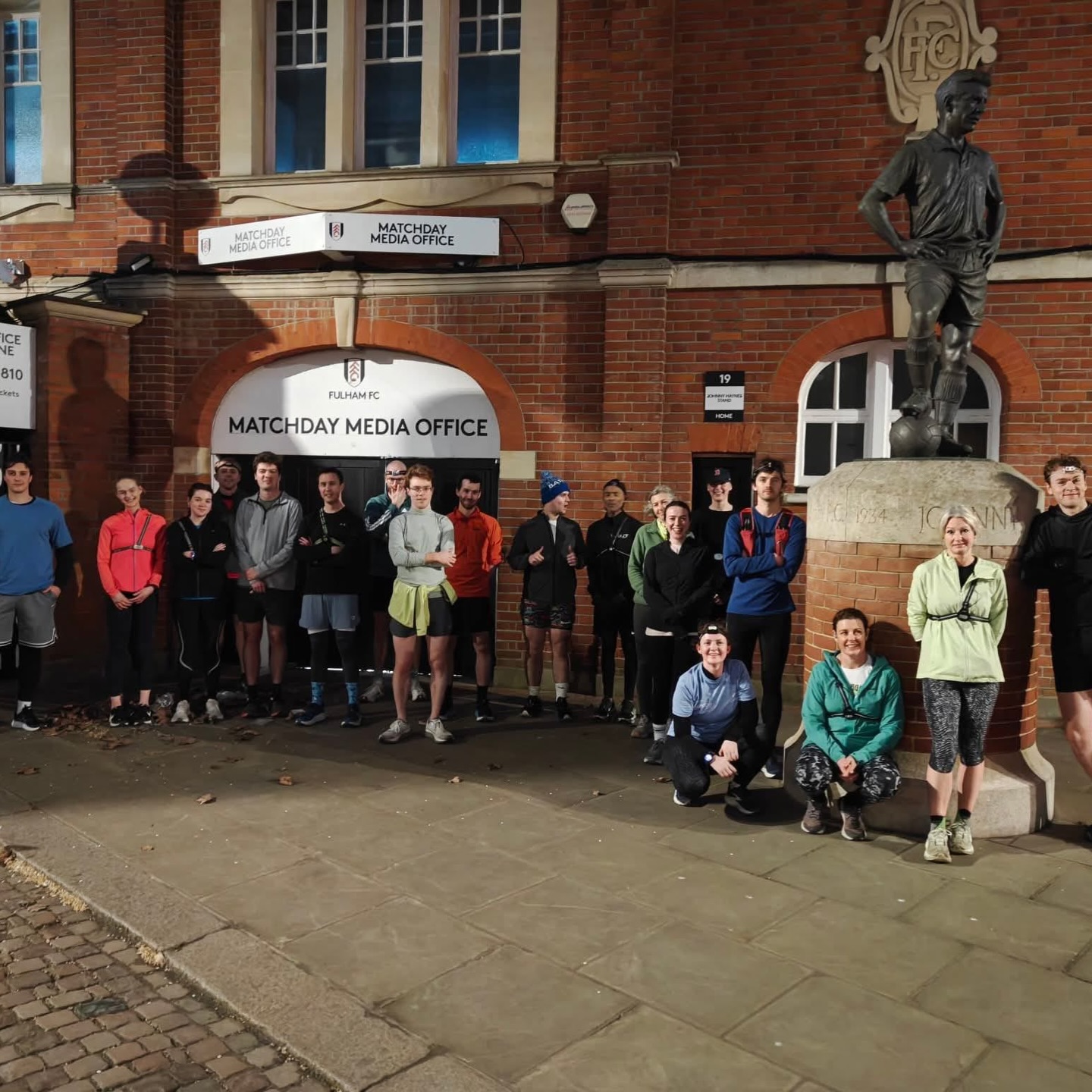 Blustery weather doesn’t stop our FRC bandits! A huge thank you to ChrisShaw for hosting last night’s club run and well done to those who braved the gusts and took part in the run!
.
#runningclub #socialrunning #londonrunners #runnersofinstagram