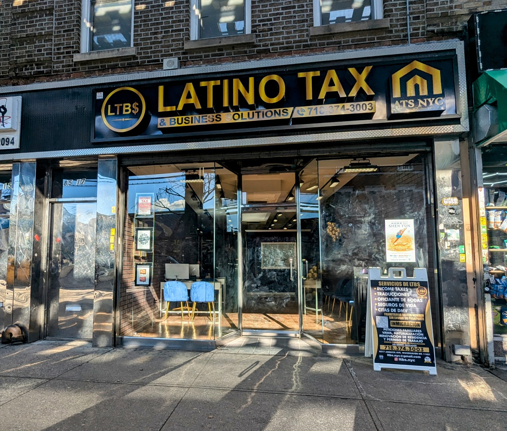 ā°Tax Season! Visit Latino Tax & Business Solutions at 85-17 Jamaica Ave., Woodhaven. Contact them at 718-374-3003 or 929-330-7310.
ā°Ā”Temporada de Impuestos! Visite Latino Tax & Business Solutions en el 85-17 Jamaica Ave., Woodhaven. LlĆ”melos al 718-374-3003 ó 929-330-7310.
#woodhavenbidstores
#woodhavenbid
#woodhaven