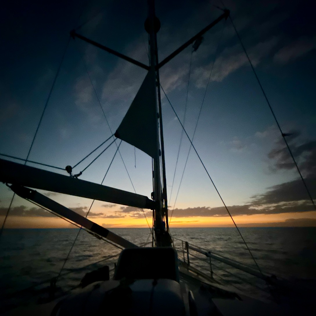 Captain’s Log: Always Something
So..... We slipped out of the Pearl Islands two days ago and caught one of those evening wind jets that sling you across Panama Bay like a conveyor belt for sailboats. Beautiful sailing — 17 to 25 knots on a broad reach — Hold Fast finally stretching her legs again after months tied up. A little bumpy for the new folks, but nothing dramatic. We crossed the shipping lanes without much trouble, dodged a few floating apartment buildings, and by the time we reached Punta Mala the wind faded and the diesel took over. Since then it’s been steady chugging north — six knots when the current cooperates, four when the ocean decides to be petty.
Here’s the rub: just before leaving the Pearl Islands I went to turn on the radar — and it refused to transmit… like a stubborn mule. Out here you’ve basically got three ways to see things: eyeballs, AIS, and radar. The big ships and most sailboats have AIS, but the fishing boats, pangas and squalls definitely don’t. Last night a squall snuck up on us like a ninja in the dark. Without radar I couldn’t see it coming, just guessed and thankfully we avoided it.
Being single-handed — which I will be again soon — these things are absolutely clutch!
The plan is simple: one of my crew’s boyfriends is flying down from the States, which means I’m buying a new radar in Florida and having him mule it down in his luggage like high-tech nautical contraband.
It's funny I am basically on the one-yard line of this circumnavigation. But close doesn’t count in sailing. You’re not done until your done — not when you can almost taste it. Until then, the job remains the same: fix what breaks, adjust the plan, point the bow forward, and keep sailing.
Side note: I called about a marina in Golfito — no space because a hurricane came through last week. Ugh. I asked the lady if this happens often; she said never before in her life. Just another day, my friends. My next piece is going to be anxiety. 🤣
Days Sober: 2,267