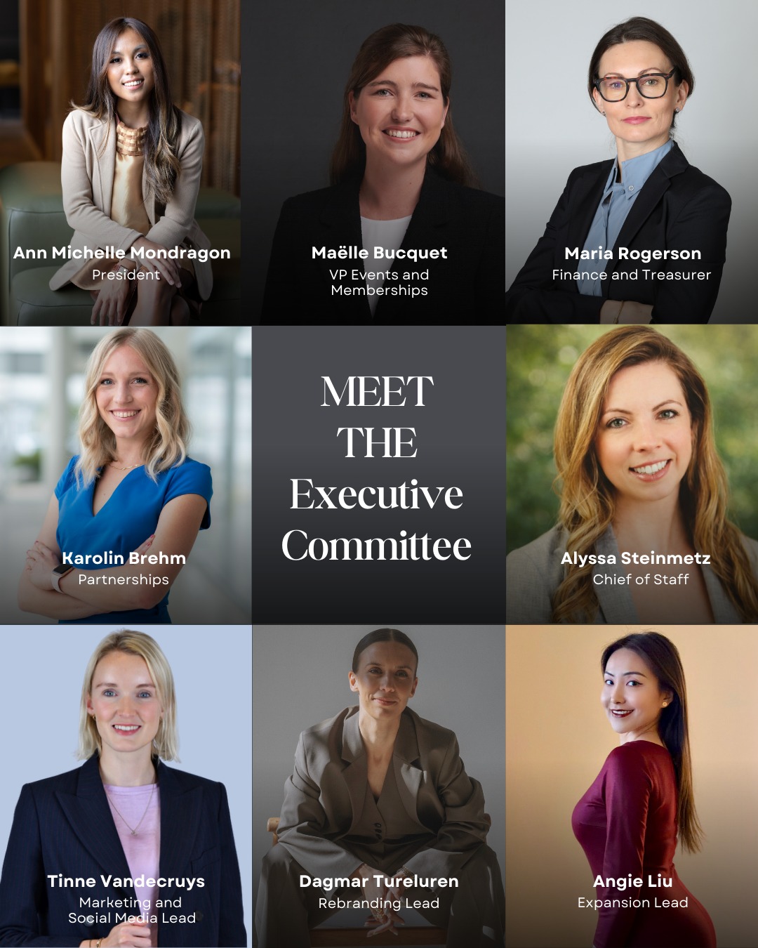🎬Behind the scenes of PWG
✨Meet PWG's Core Executive Committee and Extended Team
A team dedicated to building a supportive, inspiring community for womem across corporate, entrepreneurship & international journeys. ✨
They bring diverse backgrounds, global perspectives, and a shared commitment.
💛 Stay tuned as we introduce each member of the Executive Team in the coming days