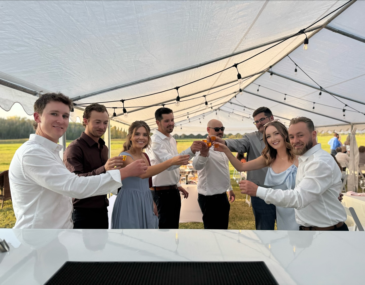 #AAAMobileBartending #WeddingBartenders #reddeerweddingvendors #Cheers