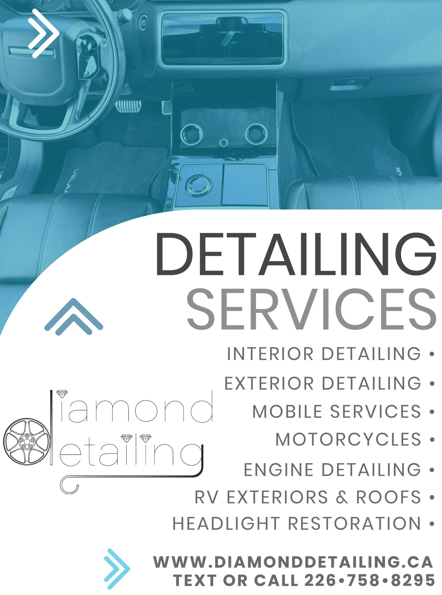You and your vehicle went through a lot this winter. Spring is almost here and your car deserves a fresh start. Diamond Detailing is here to help you get rid of all that salt, slush, and general winter grime. Our Premium Packages will have your car looking showroom-ready, inside and out and ready for your summer adventures and beach days! Book your spring detailing appointment today – spots are limited!
.
.
.
#diamonddetailing #detailing #autodetailing #detailersofinstagram #enginedetailing #detailingaddicts #detailers #detailinglife #carwash #car #truck #suv #HeadlightRestoration #cardetailing #interiordetailing #beforeandafter #transformation #exteriordetailing #yorkregion #bwg #simcoecounty #bradfordontario #ceramiccoating #paintcorrection #polish #dapolisher #mobiledetailing