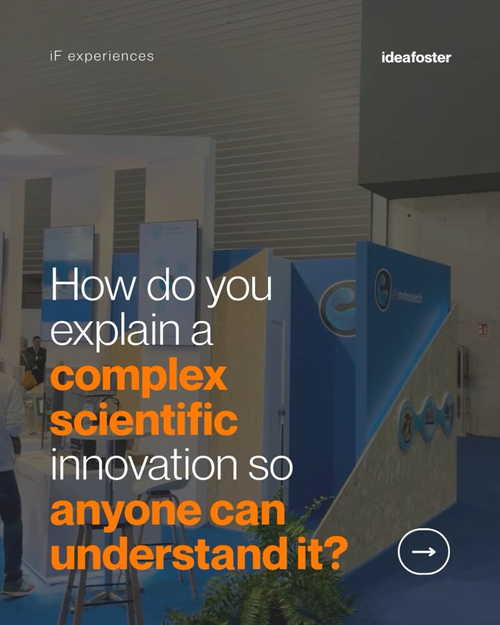 How do you explain complex science so anyone gets it?
That was VEnvirotech’s challenge. They transform organic waste into bioplastics and needed to communicate that at MWC.
We designed the narrative, experience and full stand.
The result: an innovation that connects with any audience.
That’s IF Experiences, where we turn ideas into real impact.
Are you ready for your next event? Let’s talk 👇