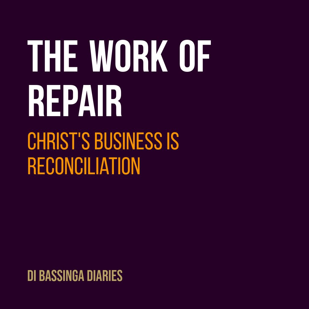 Conflict exposes the places where our pride still speaks louder than our redemption.
The gospel doesn’t just reconcile us to God—it invites us into the work of reconciliation with one another.
Repair is uncomfortable.
But it’s also where faith becomes visible.
New essay on Substack.
Link in bio.
Be blessed.