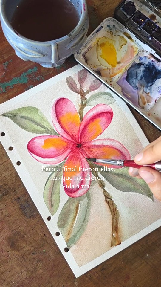 🌻Comenta FLORES si quieres iniciar este camino.
Ya son más de 600 personas por el 🌍 que están creando sus flores, trayendo belleza y consciencia a momentos de su vida.
Me siento muy agradecida por la linda recepción.
Y recuerda que siempre estaré feliz de recibir las fotos de tus creaciones y arte apoyo 🤍
Les dejo un gran abrazo ... a respirar y crear!🫂🙌🪷
#flores #watercolor #acuarela #mindfulart #bienestar
