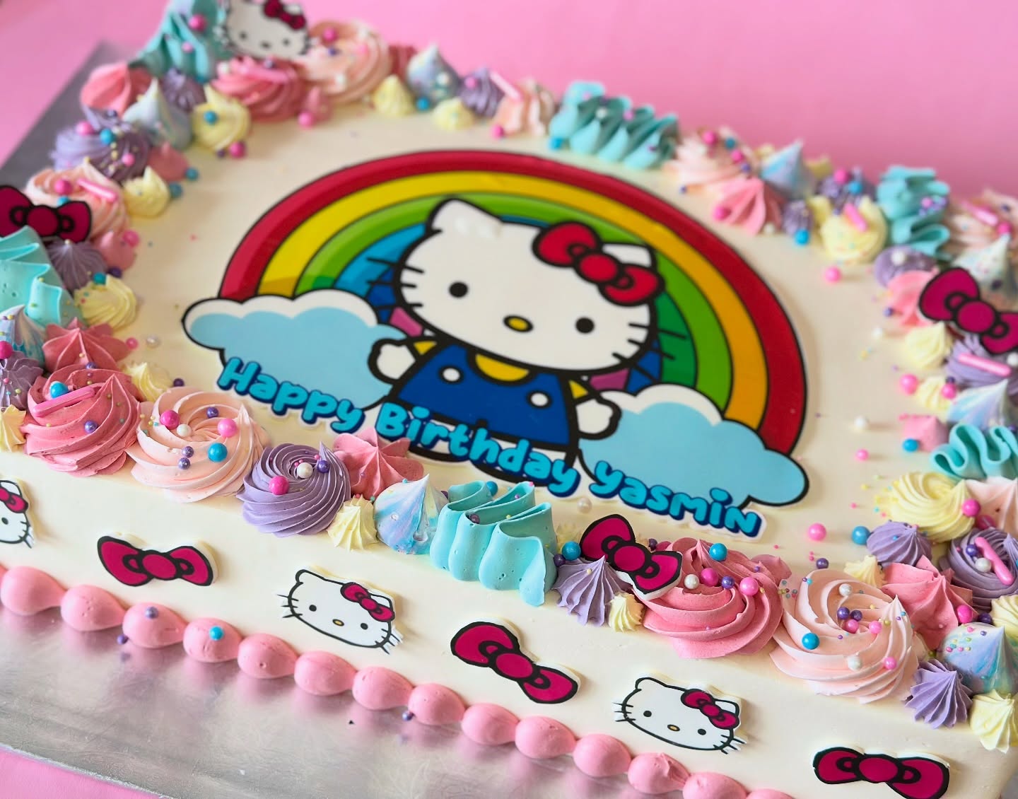 Cute, customizable, and full of character 🎀
This Hello Kitty cake is just one example of what you can create with our Character Cakes!
Choose your size, flavour, and theme, and we’ll bring it to life. 🎂✨
To order:
Visit our website → click Order Here → go to Build Your Own Cake → customize and add to cart.
We recommend placing your order at least 3 days in advance to be safe! 💗
#MississaugaBakery #MississaugaCakes #MississaugaEats #HelloKittyCake #CharacterCake #CustomCakes #ButtercreamCake #NutFreeBakery #BirthdayCakes #SupportLocalMississauga