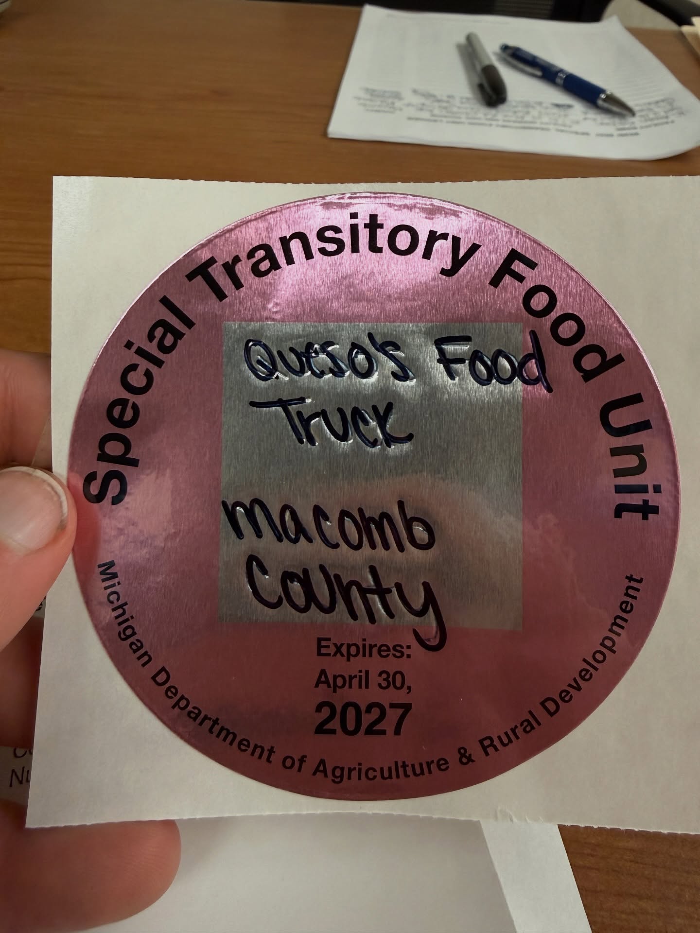 Officially licensed and ready to go! Quesos will be in a city near you VERY SOON! 🧀
————————————————————————————
#foodtruck #smallbusiness #restaurant #food #sandwiches