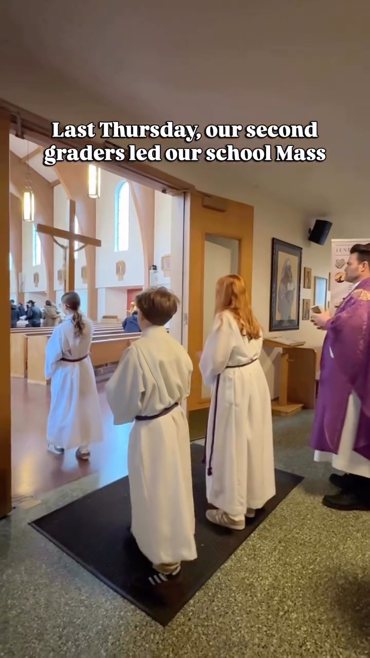 Our second graders did a wonderful job leading Mass last Thursday!
.
.
.
#Lent #CatholicSchool #FaithInAction #SchoolMass #catholiceducation
