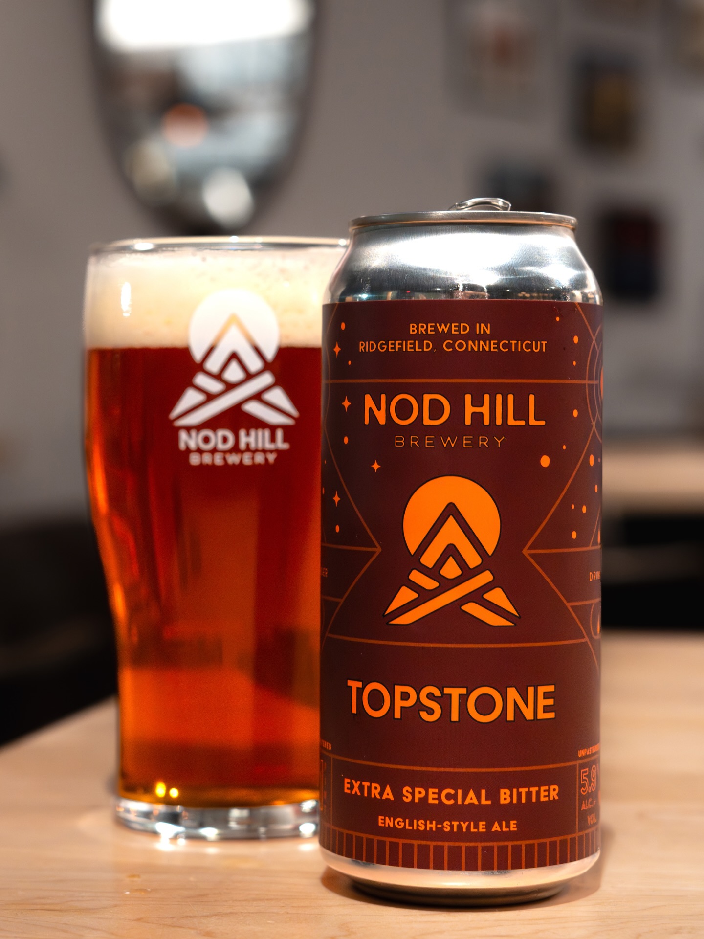 𝕋𝕠𝕡𝕤𝕥𝕠𝕟𝕖 - 5.9% Extra Special Bitter
Reintroducing one of our favorites, because it just keeps getting better.
Designed to be super sessionable with a biscuity, toffee-like malt character, but now with a revised hop schedule to bring out more of a tea-like herbal quality.
Extra Special Bitter (ESB) has a fun history because it was never originally designed to be it’s own a style. The ESB was a specific beer designed and released by Fuller’s Brewery in London in 1971. When this beer made its way to the states, American brewers assumed it was a style and not a specific beer name. And so it was that Fuller’s consequently created the style of Extra Special Bitter; highly sessionable, with a rich toffee malt, and rounded peppery hops.
Brewed with Marris Otter Malt, East Kent Goldings Hops, and our House Yeast.
𝘕𝘰𝘵𝘦𝘴 𝘰𝘧 𝘧𝘳𝘦𝘴𝘩 𝘣𝘪𝘴𝘤𝘶𝘪𝘵, 𝘮𝘢𝘳𝘮𝘢𝘭𝘢𝘥𝘦, 𝘵𝘦𝘢 𝘴𝘱𝘪𝘤𝘦𝘴, 𝘩𝘦𝘳𝘣𝘢𝘭 𝘩𝘰𝘱𝘴. 𝘈 𝘩𝘦𝘢𝘳𝘵𝘺 𝘱𝘶𝘣-𝘴𝘵𝘺𝘭𝘦 𝘢𝘭𝘦.