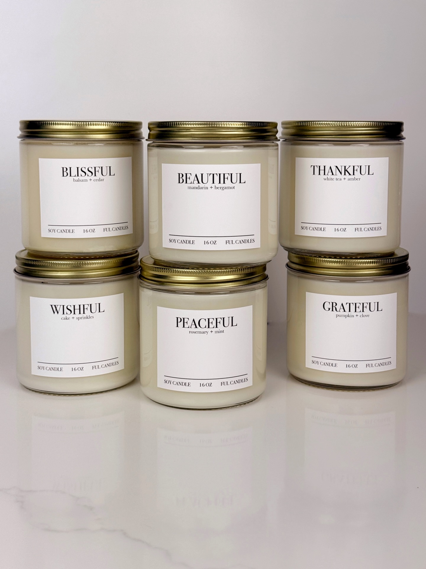 A FUL lineup. ✨🕯️✨🕯️✨