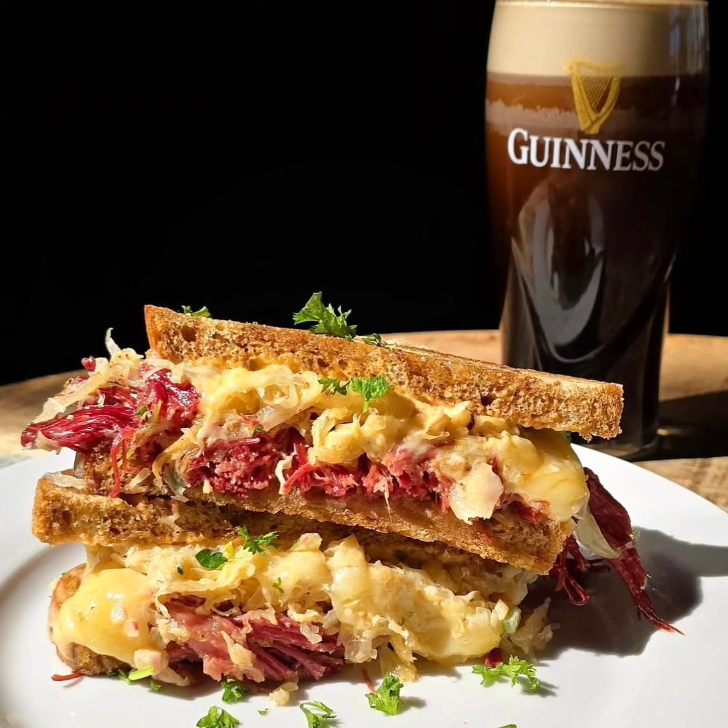 Come celebrate this weekend with us and try our Amazing Reuben! Available on our menu all year long!
