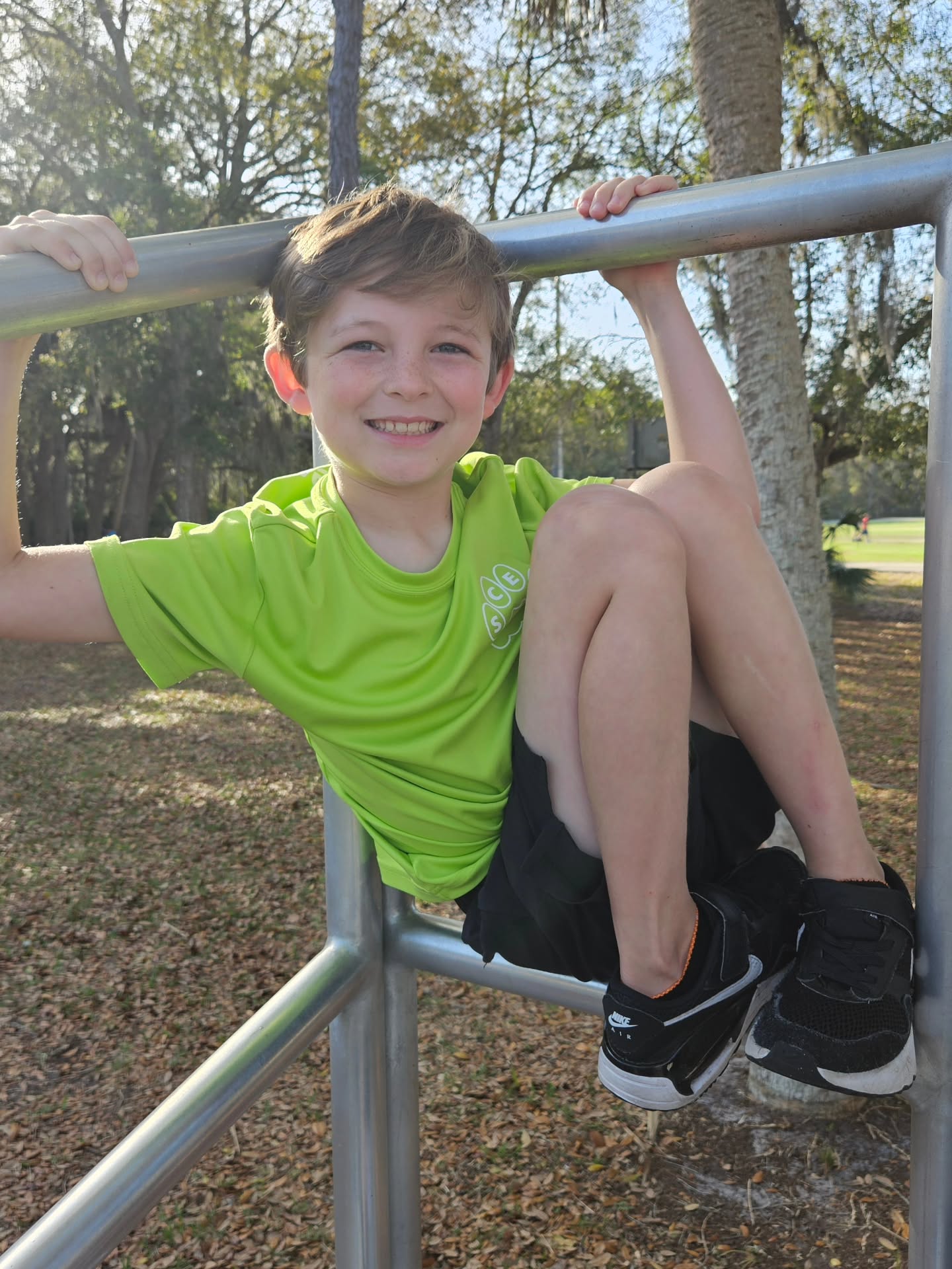 Everett is in the fitness festival today... Wish him luck!