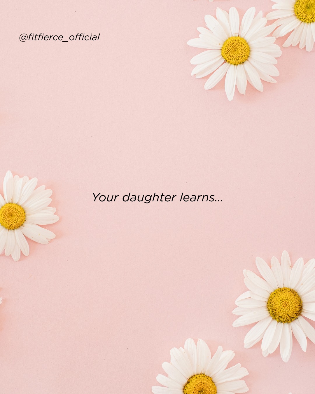Every mom wants her daughter to grow up feeling safe in her body and strong in her voice. These are the messages we practice at Fit & Fierce so confidence becomes her default, not her struggle 🩷 🎀
Help give your daughter the tools to build confidence, resilience, and a healthy relationship with herself.
