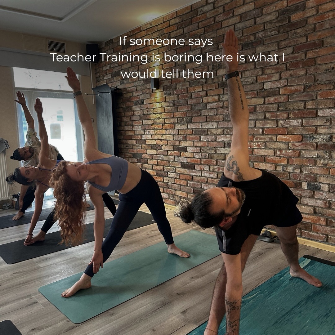 If someone says Teacher Training is boring here is what I would tell them.....
Upon completion of the training, participants will receive the Abhyāsa 55H Advanced Training Certificate, a program designed to support dedicated practitioners and yoga teachers in deepening their knowledge for those who feel ready to go deeper.
Abhyāsa 55H Advanced Training is an immersive program designed to help yoga teachers refine their skills, deepen their understanding, and gain practical teaching experience.
✔ YACEP Certified (Yoga Alliance)
✔ Mentor feedback & teaching labs
✔ Group + 1:1 teaching practice
Yogicescape, Prenzlauer Berg
8 May – 6 June
Explore the journey via the link in bio.
#yogatraining #yogateachertraining #yogicescapecommunity #soundhealing #mantrachanting