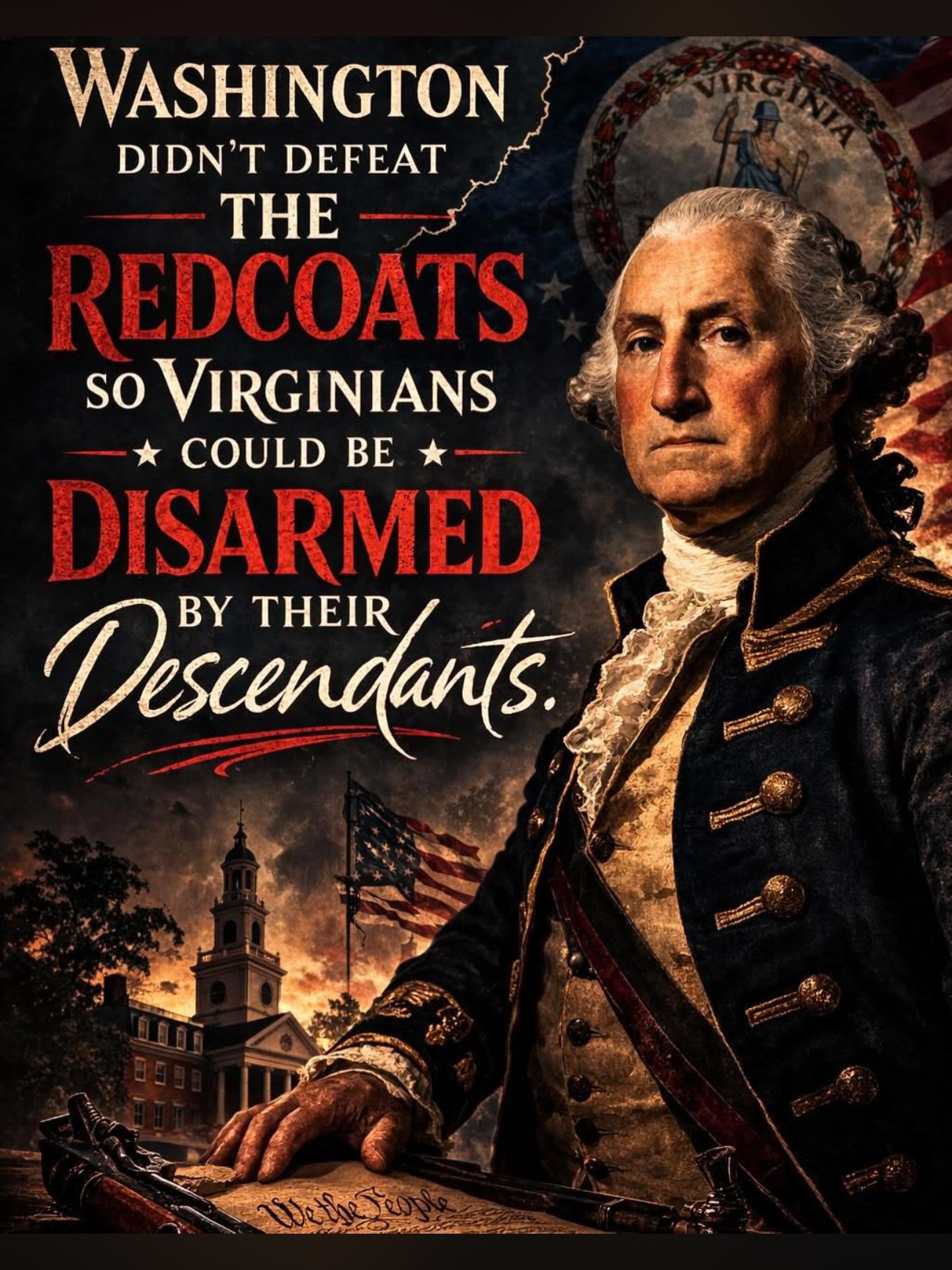 Freedom wasn’t given to us…. It was fought for.