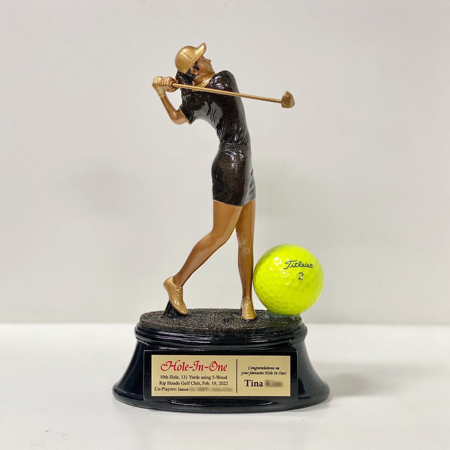 This Golfer in Action trophy is now up on our website! This full color, hand-painted golfer is heavy resin casted and mounted on a base. You can use this for any Golf awards 😎 🏌️♀️⛳️
#holeinone #golf #golfswing