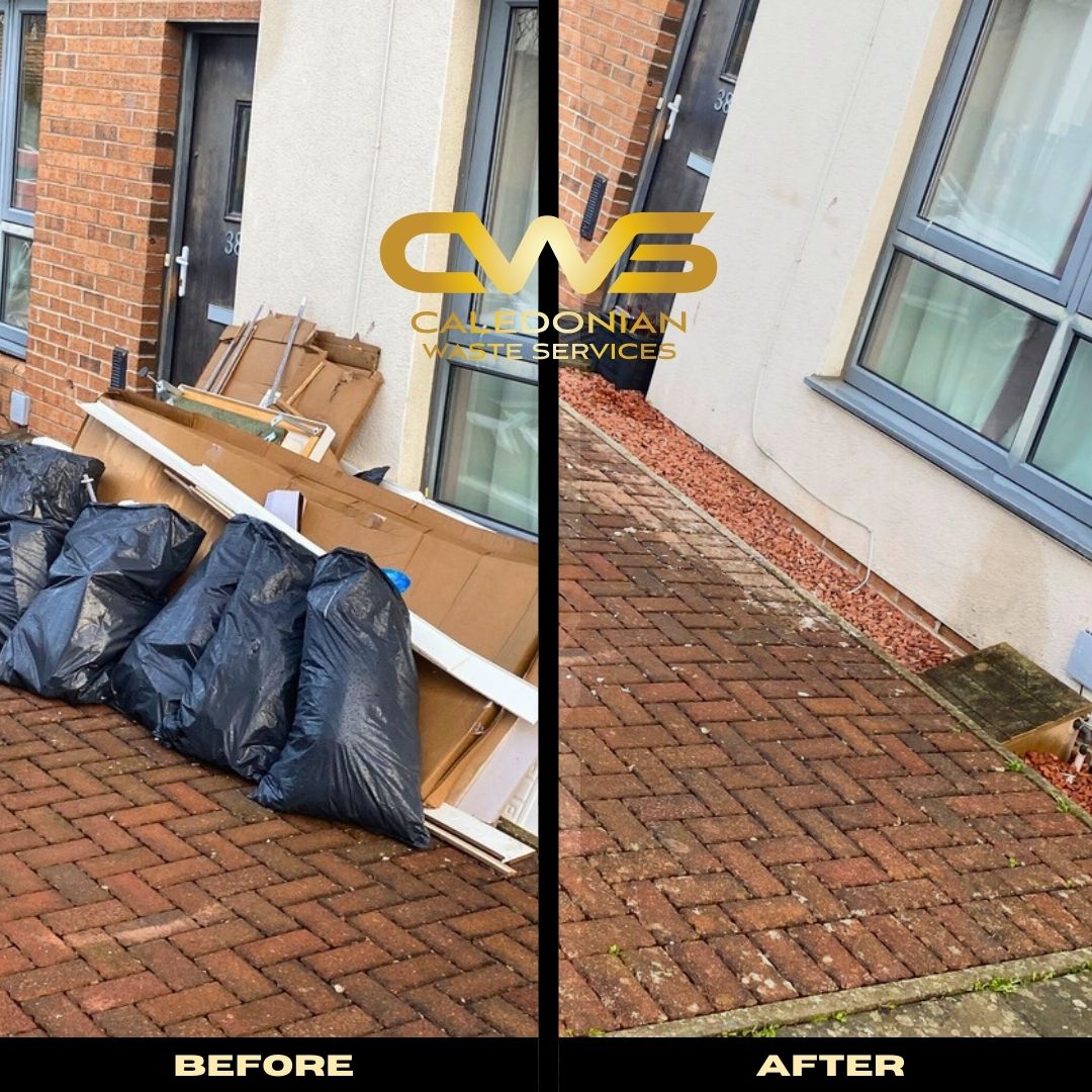 Left outside, collected the same day.
Black bags, broken furniture and cardboard all picked up directly from the property and taken away responsibly by the team. No stress, no heavy lifting.
Get in touch if you need waste removed.
#wasteremoval #edinburgh #houseclearance #wastemanagement #blackbags #beforeandafter #localbusiness #edinburghservices