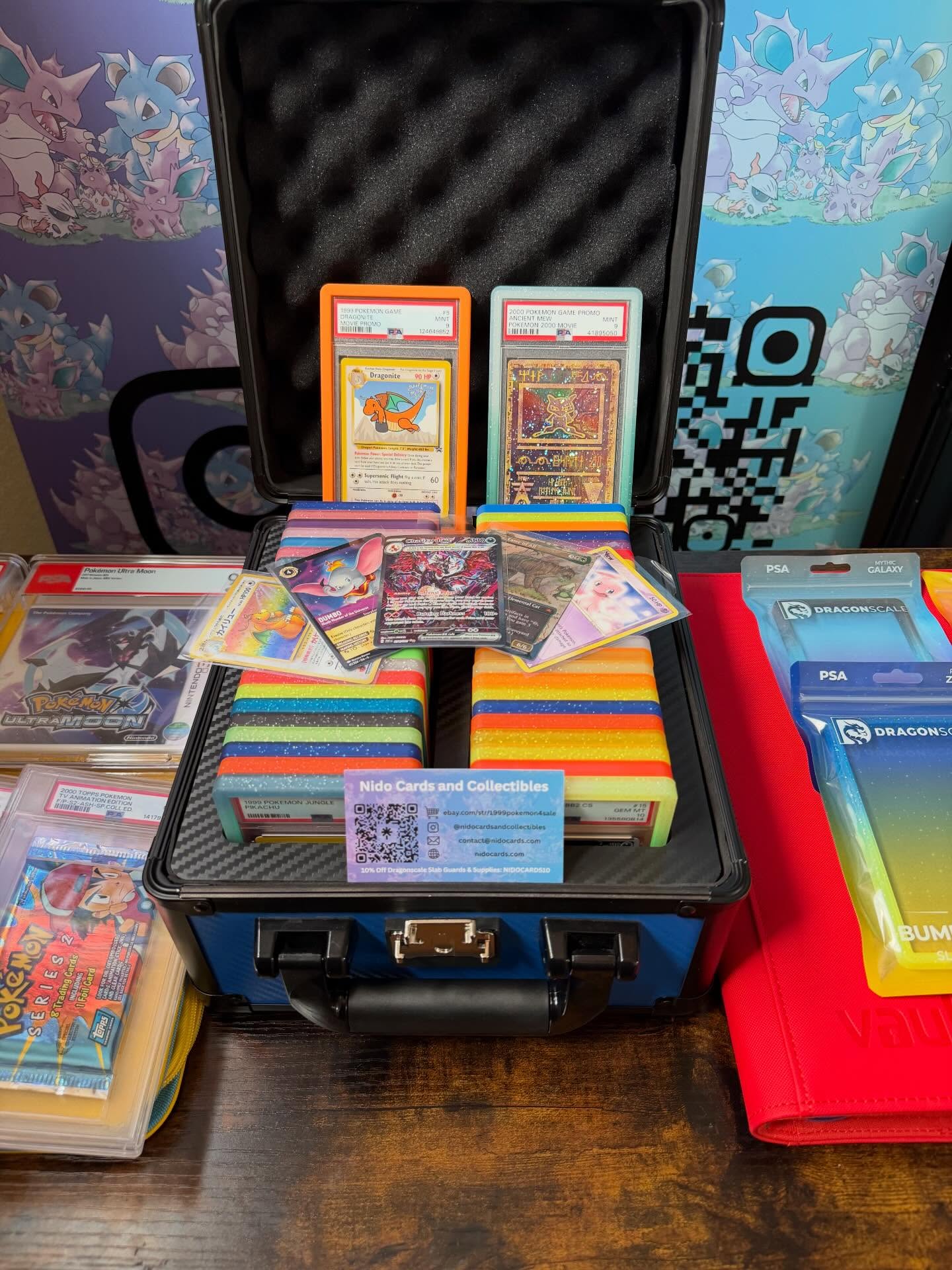 Card Con is almost here!!
📅 Saturday, March 21
⏰ 10 AM – 6 PM
📍 The Hearth
1186 S Main St — Salt Lake City
Hosted by: @mondragon.151
We’ve been digging through the collection all week getting ready for the show.
Vintage favorites
Modern chases
Some slabs that were very hard to pull out of the PC 👀
And yes — we’re bringing Dragon Scale slab guards, including the newest colors that just dropped. Thanks to @dragonscalesupplies
If you’re coming to Card Con, swing by and say hi.
Let’s talk cards.
Let’s make some deals.
Let’s grow collections.
What are you looking for at the show?
#pokemon #magictcg #lorcana #psaslabs #dragonscalesupplies