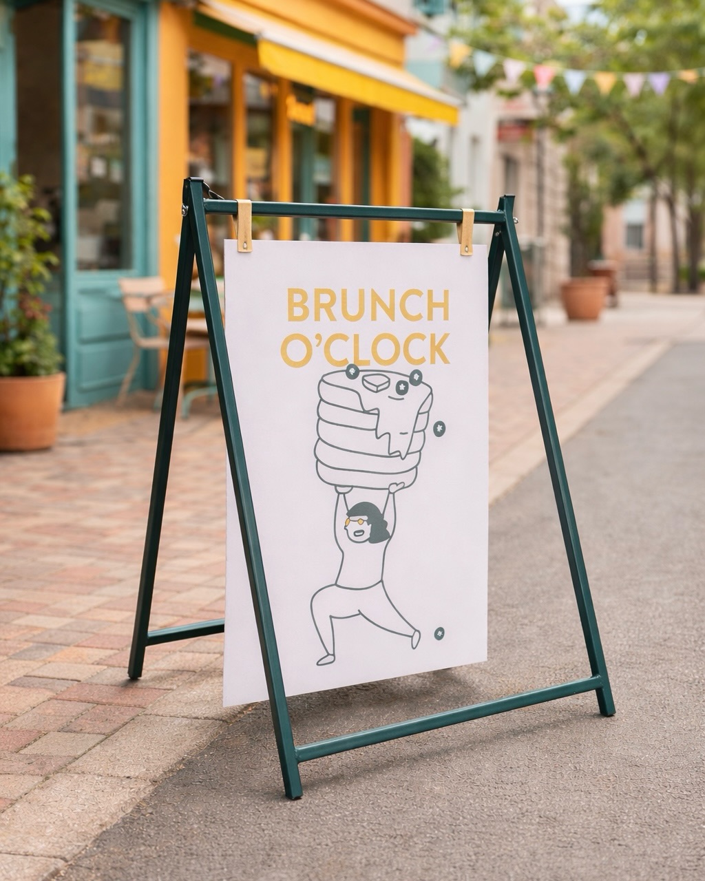 Un buen rótulo no solo informa: atrae miradas y genera tráfico a tu negocio.
Nuestros burritos en A de 50x70cm son prácticos, versátiles y personalizables según los colores de tu marca. Q750 ¡Haz tu pedido!