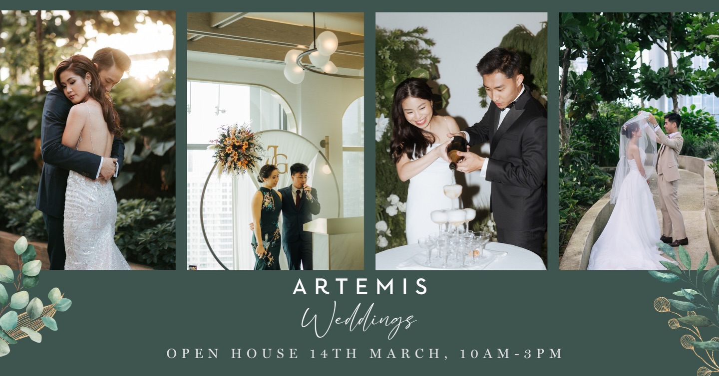 Looking forward to meeting all the potential wedding couples tomorrow ❤️ #artemisgrill&skybar #capitagreen #level40 #wedding #openhouse