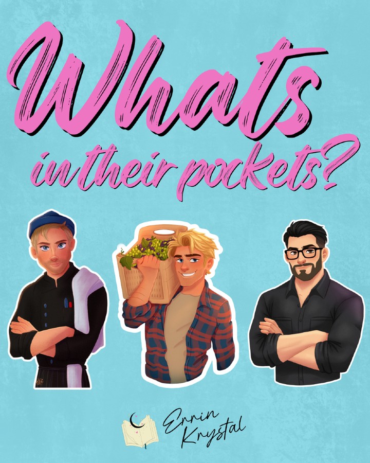 Ever wanted to know what's in the pants of the men of Wattle Valley?
We'll lets take a look, in their pockets anyway...teehee.
What a random assortment of things.
Who's do you most identify with?
#whatsintheirpants #men #menofwattlevalley #indieauthor