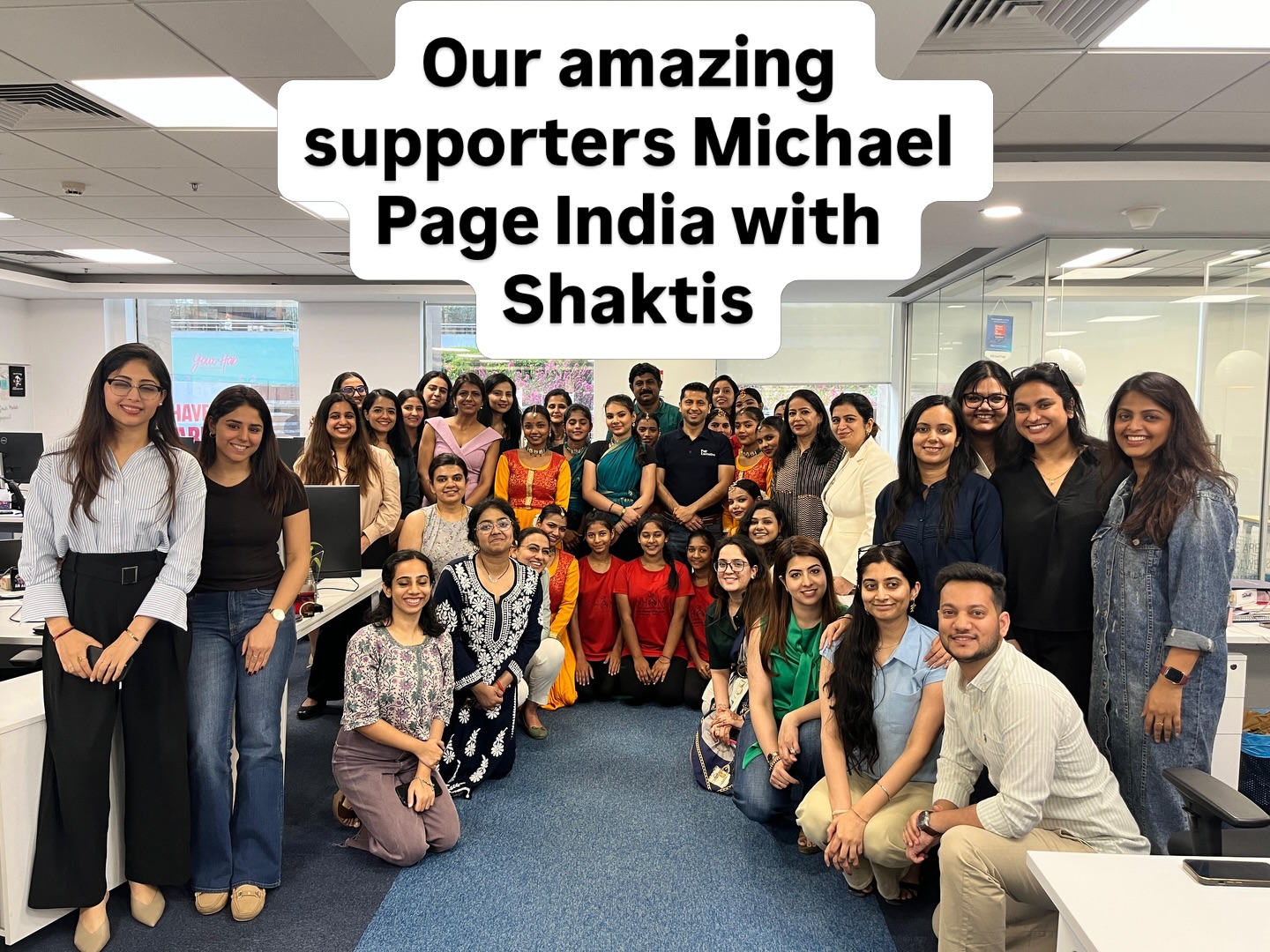 Thank you to our amazing supporters like Michael Page India for their unwavering support in our vision of holistic education for marginalised girls! #justanotherdayinparadise #notyouraveragegirl #girlswhodance #girlswhochangetheworld #sarvamfoundation