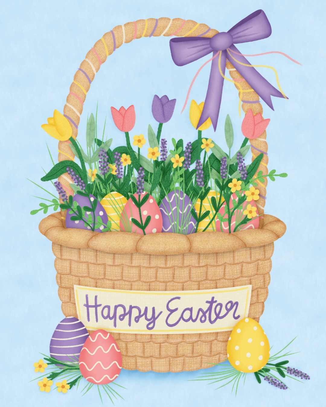 New Easter and spring illustration. I tried a more soft and pastel color palette.
For illustration collaborations, please contact me directly or my agency @advocateart01
happy easter - easter art - easter illustration - greeting card - surface pattern design - art licensing - adobe fresco - freelance illustrator - art for products