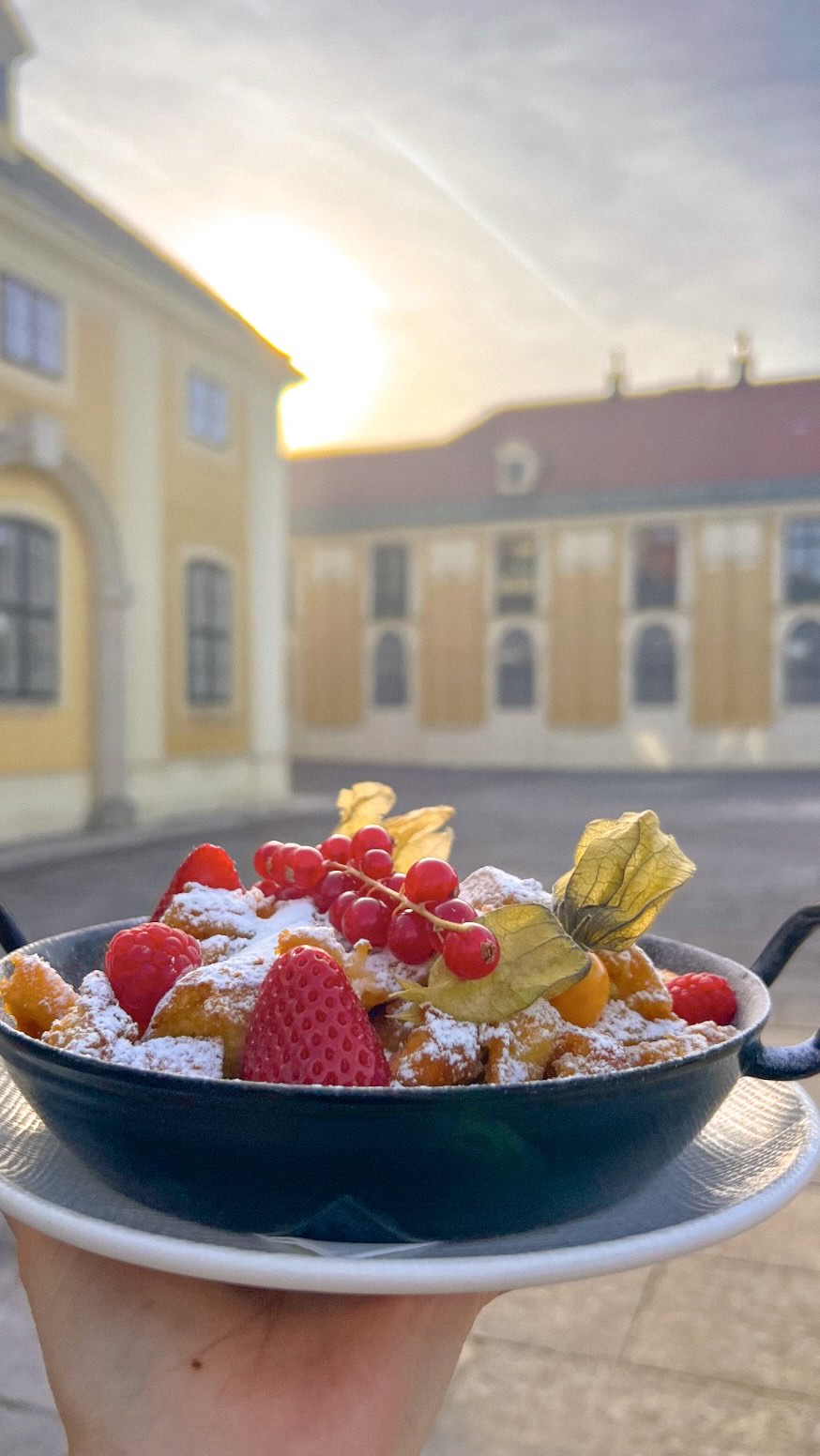 Wir haben Andi gefragt: Kaiserschmarrn mit oder ohne Rosinen? 👨🍳 Seid ihr Team mit oder ohne?
#Wien #WienerKüche #Kaiserschmarrn #AndiWojtak #SchlossSchönbrunn Pic by @travelescape_vienna