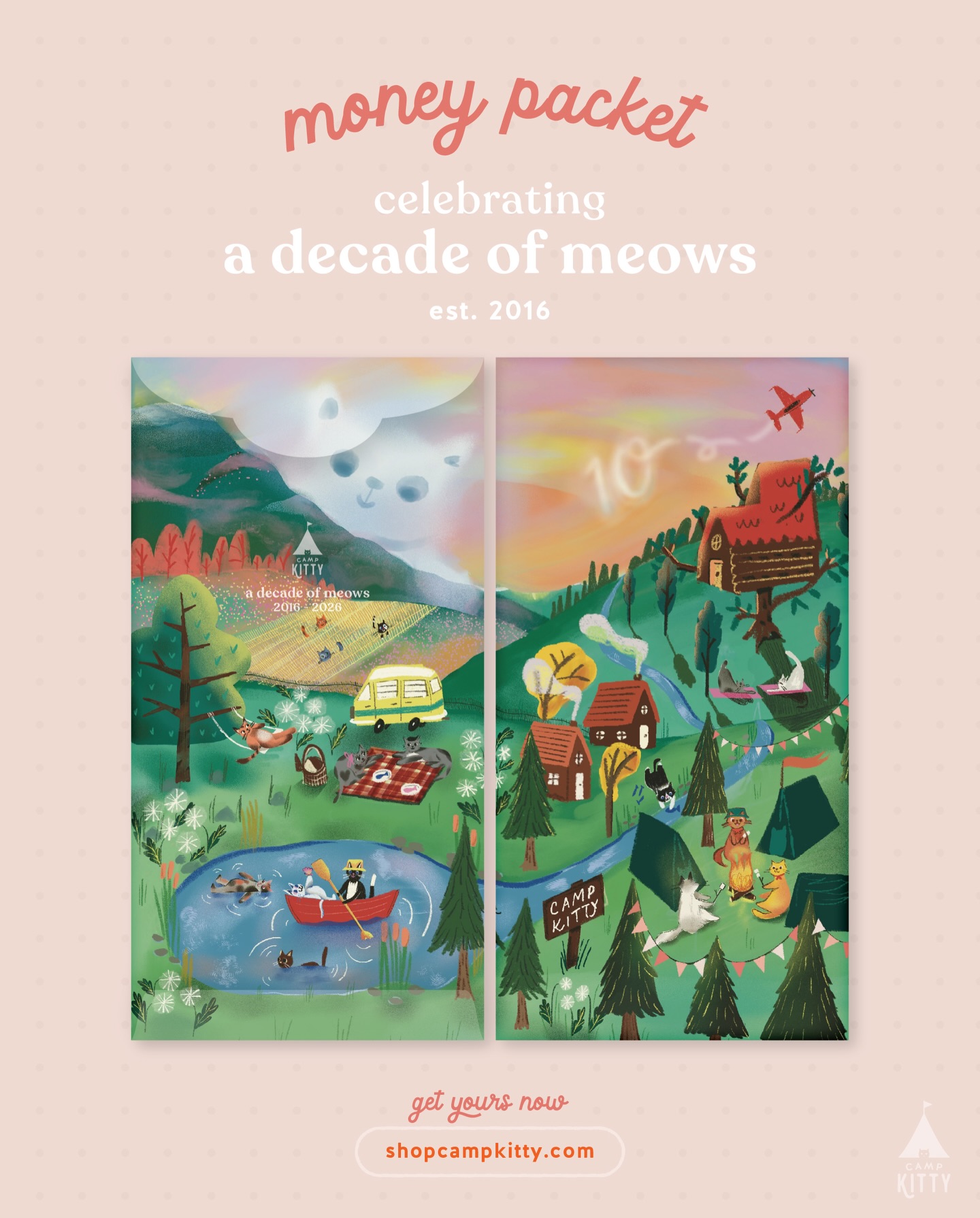 This year, Camp Kitty celebrates ten years of cats, community, a whole lot of purring (and hissing). Every step of this journey has been shaped by the people and cats who walked through our doors.
Here’s to a decade down, and many more years + meows to come 🐱🧡
〰️
🛒shop on shopcampkitty.com (direct link in bio)
📍self-collect between 18 - 20/3 or after 24/3
📦online orders will be shipped after 17/3