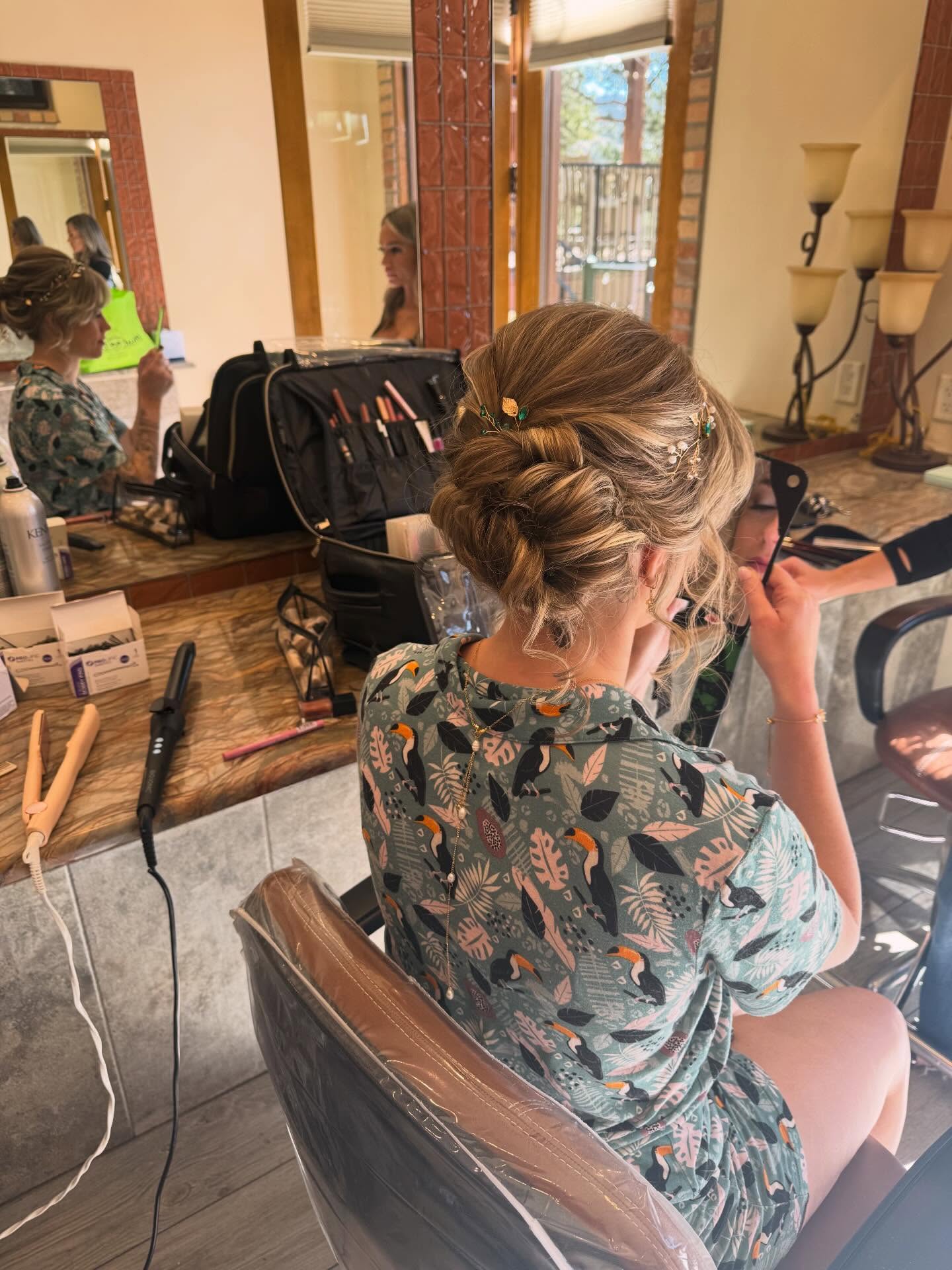 #bride #bridal #makeupartist #updo #bridalhairstyle