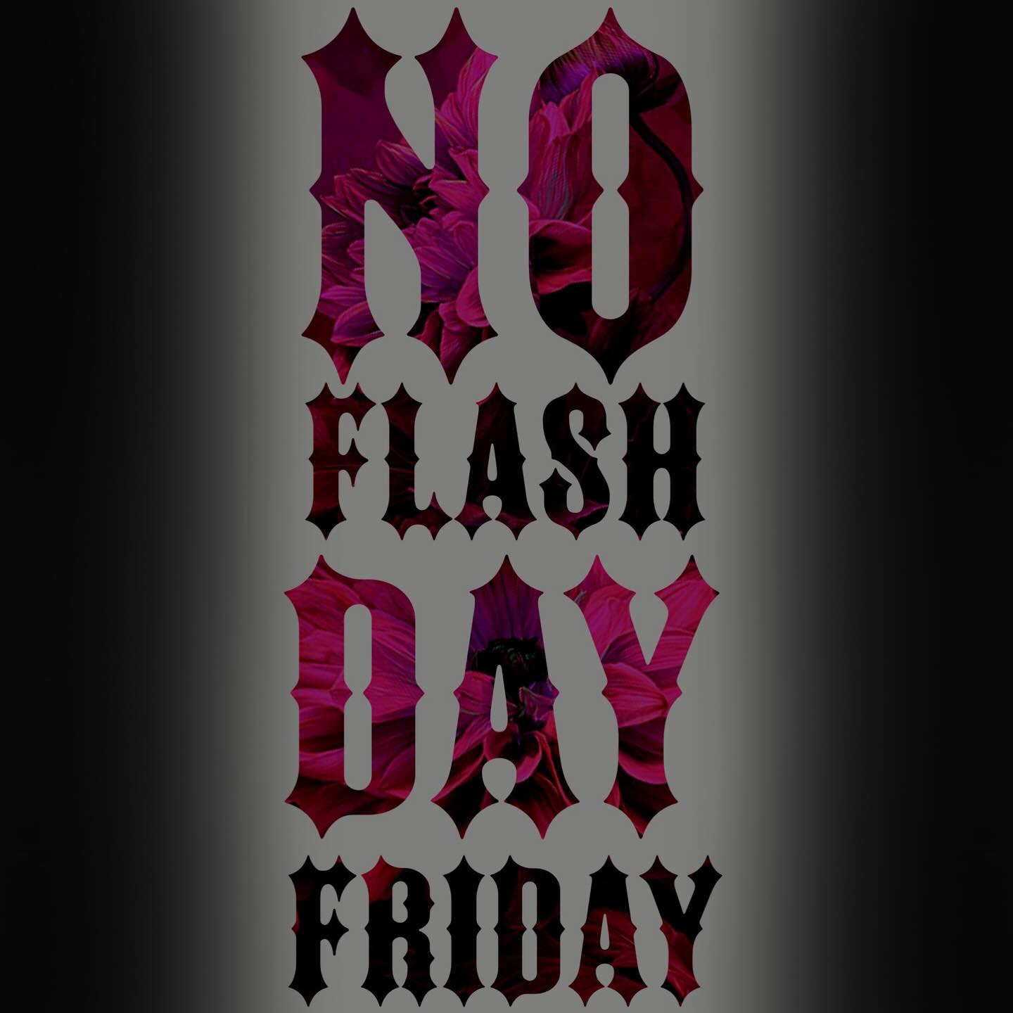 Hey friends!
We will unfortunately NOT be doing a flash day this Friday for Friday the 13th!
We will absolutely let you guys know whenever we plan our next flash day!
