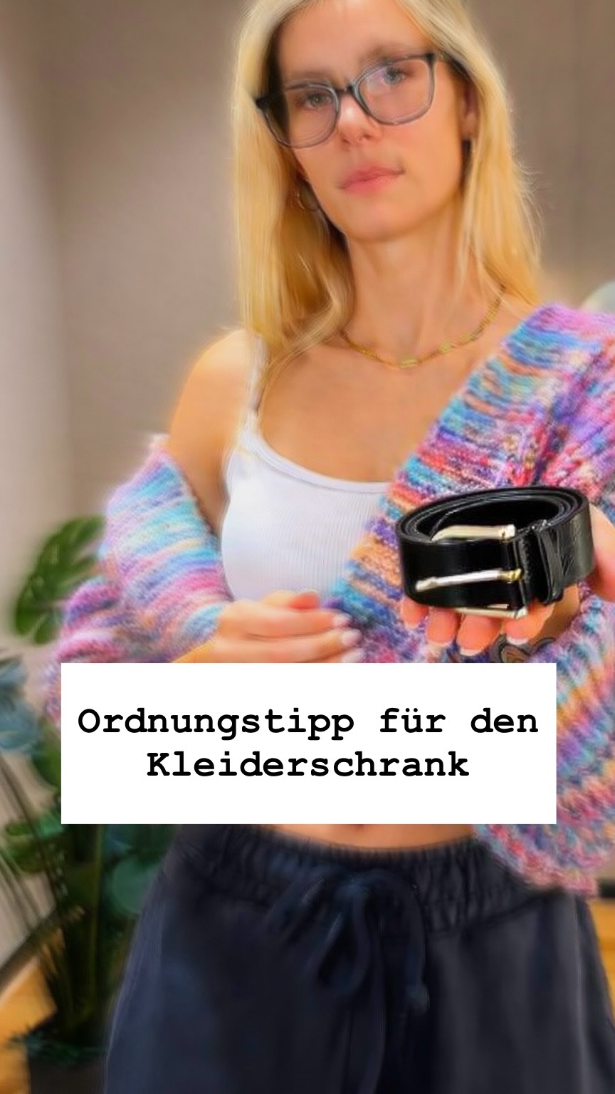 Fliegen eure Gürtel auch im Kleiderschrank umher?
Versucht es doch mal hiermit 🥰
Speichern und ausprobieren
#chris #chrismode #fashionhack #instafashion