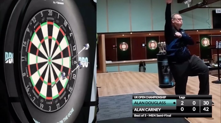 A throwback to the @signvideo UK Open 🎯
One of the standout moments came when Alan Douglass produced a beautiful 30 finish — S15, S3, then D6 — to book his place in the Final.
But it wasn’t just the finish. Alan’s stage celebration was a highlight in itself — pure fierce passion, energy, and emotion. A moment that truly captured the intensity of the occasion.
Moments like this show exactly why the DDO exists. We are passionate about providing players with the highest quality venues, proper stages, live streaming, and strong social media coverage.
Because at the DDO, we stand by our motto:
“Every player deserves to be recognised at the highest level.” 🎯🔥