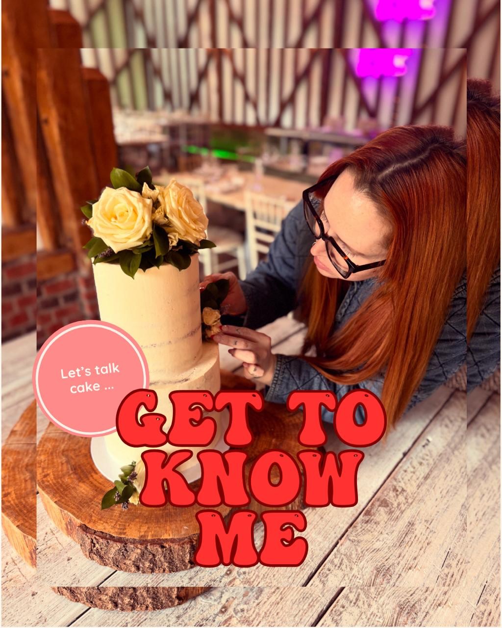 It’s been a while since I did a re-introduction so
Hello 👋🏻
Stacey. 35. Wife, mother + obsessed with my dog ❤️
The only thing I won’t tolerate is gluten, will hunt down a brownie anywhere and am a lover of all things cheese + kitchen discos 🕺🪩
A wedding cake creator for all the Rebels + Romantics doing things their way 💒
Say hello in the comments, let’s talk all things cake 🍰