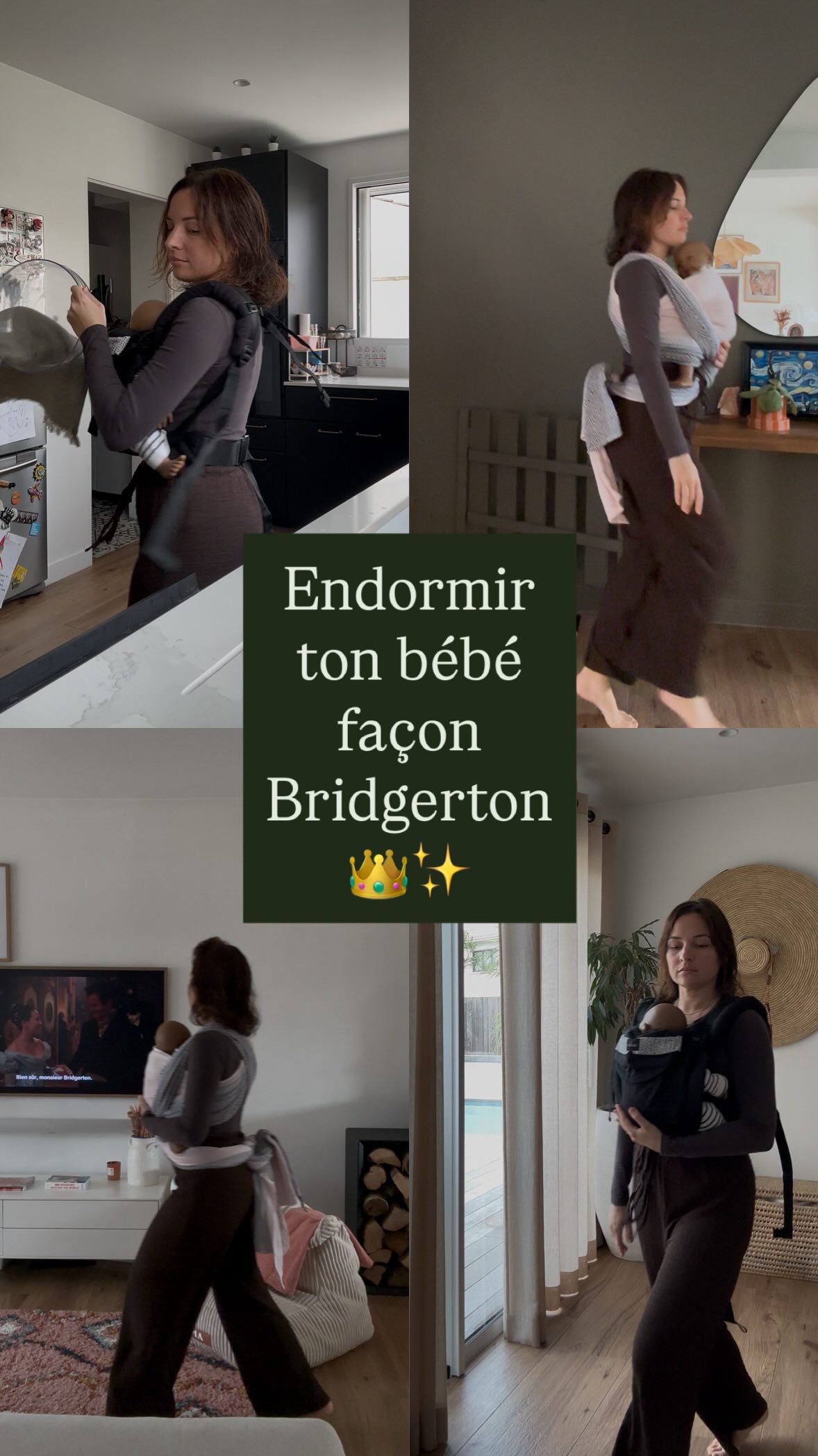 Ce moment où ton bébé s’endort contre toi en portage… 🥹♥️
Le portage, c’est la continuité de la grossesse pour ton bébé. Qu’il soit à bras, ou en moyen de portage. Et pour toi, c’est un vrai moment de connexion avec lui, tout en gardant les mains libres et ta liberté de bouger.
Pendant mes ateliers de portage, je ne te promets pas de danser comme sur la vidéo 😅, mais je m’engage à t’accompagner pour :
• comprendre les besoins physiologiques de ton bébé
• apprendre les règles de sécurité, autant pour toi que pour ton bébé
• découvrir différents moyens de portage (écharpes, sling, porte-bébé…)
• trouver celui qui correspond à votre quotidien de parents
• et surtout… apprendre à nouer et installer bébé en toute confiance.
Les ateliers d’initiation au portage physiologique peuvent se faire à domicile (dans la limite de 15km autour de Bordeaux) ou à mon cabinet (situé à Bruges).
Alors, si tu as envie envie de porter ton bébé sereinement, tu peux réserver directement ton atelier via mon site internet, onglet « Prendre RDV », ou bien en MP.
‼️ Le bébé dans cette vidéo est mon poupon de portage 👶🏼, dans la vraie vie, il est préférable d’éviter de danser comme Hyacinte quand on porte, mais plutôt de privilégier des mouvements doux et sécuritaires. ‼️
Priscille | Mama Nest
🌾 Doula
🌸 Pour une maternité informée et une parentalité sereine