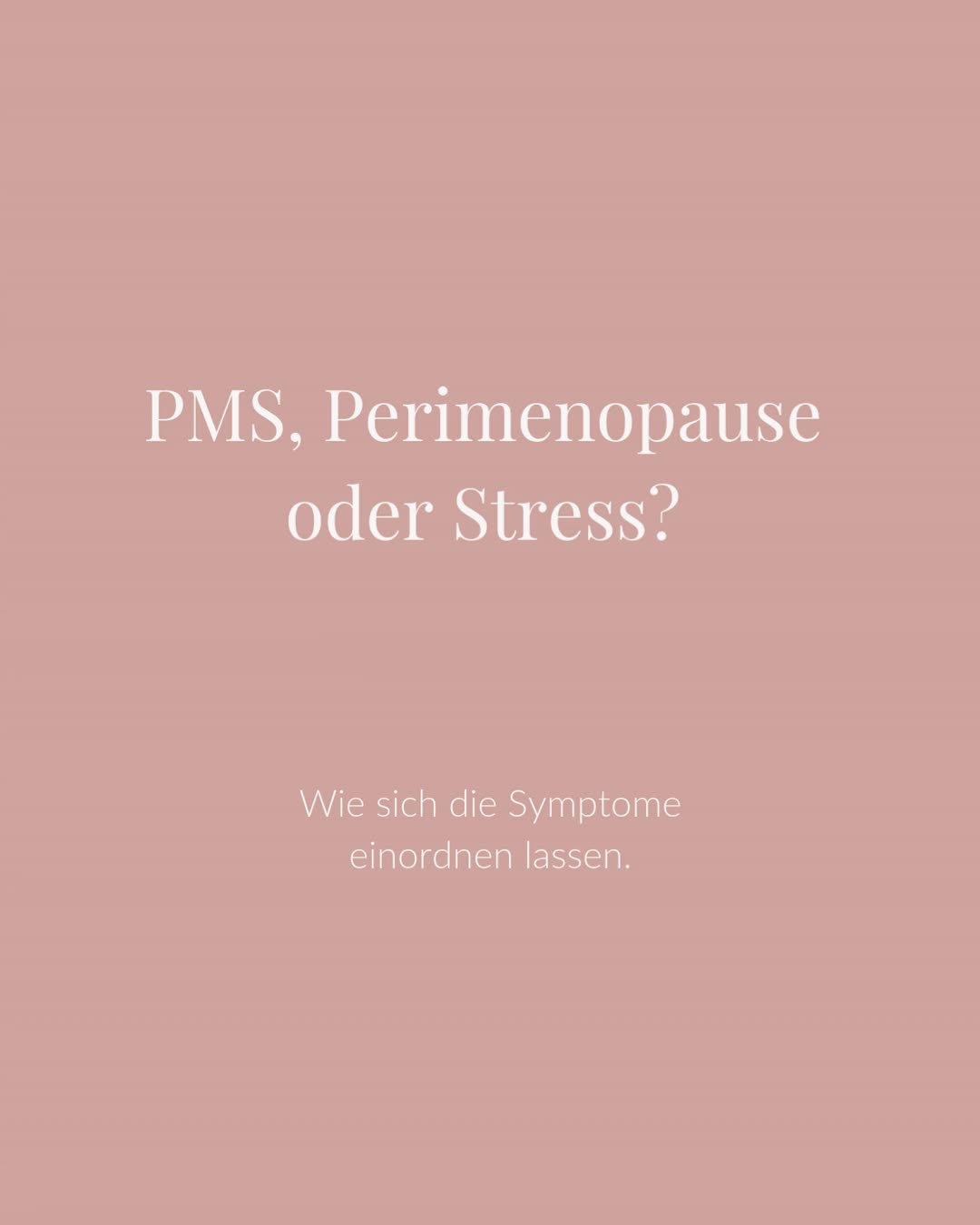 Viele Beschwerden fühlen sich ähnlich an.
Stimmungsschwankungen.
Schlafprobleme.
Innere Unruhe.
Zyklusschwankungen.
Viele Frauen fragen sich dann:
Ist das PMS? Stress? Perimenopause?
Oft kommen mehrere Faktoren zusammen.
Neben hormonellen Veränderungen können auch andere Aspekte eine Rolle spielen – zum Beispiel:
• Stress und Nervensystem
• Schlaf
• Mikronährstoffe
• Darm & Mikrobiom
• Schilddrüse
Deshalb lohnt es sich immer, Symptome nicht isoliert zu betrachten.
In meiner Praxis für integrative Frauen-Naturheilkunde geht es nicht nur um Beschwerden – sondern um die Frau als Ganzes.
#frauengesundheit
#hormonbalance
#zykluswissen
#perimenopause
#ganzheitlichegesundheit