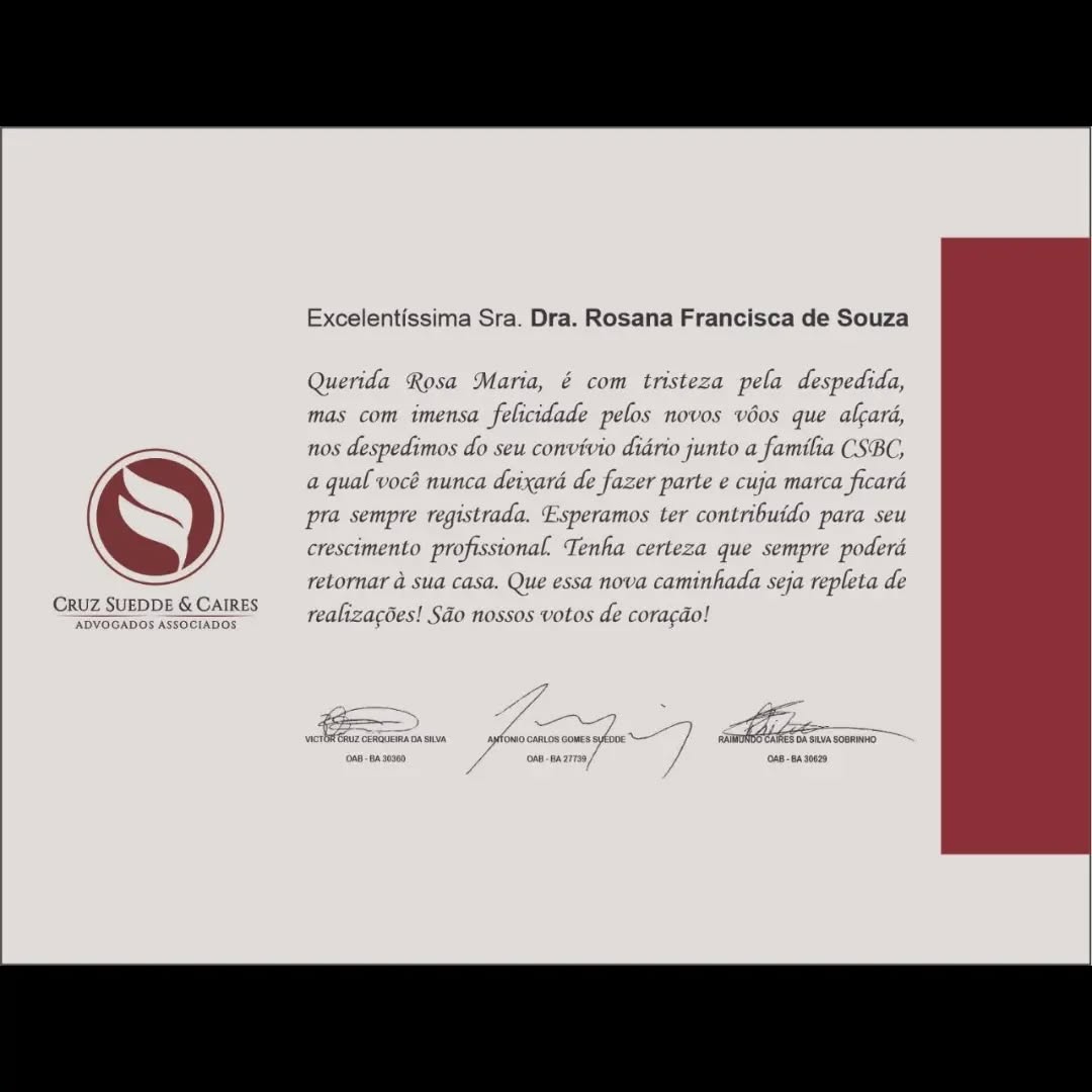 Hoje foi um dia especial no CSBC... Nossa querida menina (ela vai se achar pelo "menina"!🤭) nos deu um até breve para seguir e virar uma mestre! Foram 7 anos de dedicação e deixará saudades! Estamos com vc Rosa Maria! @rosasousa.ba