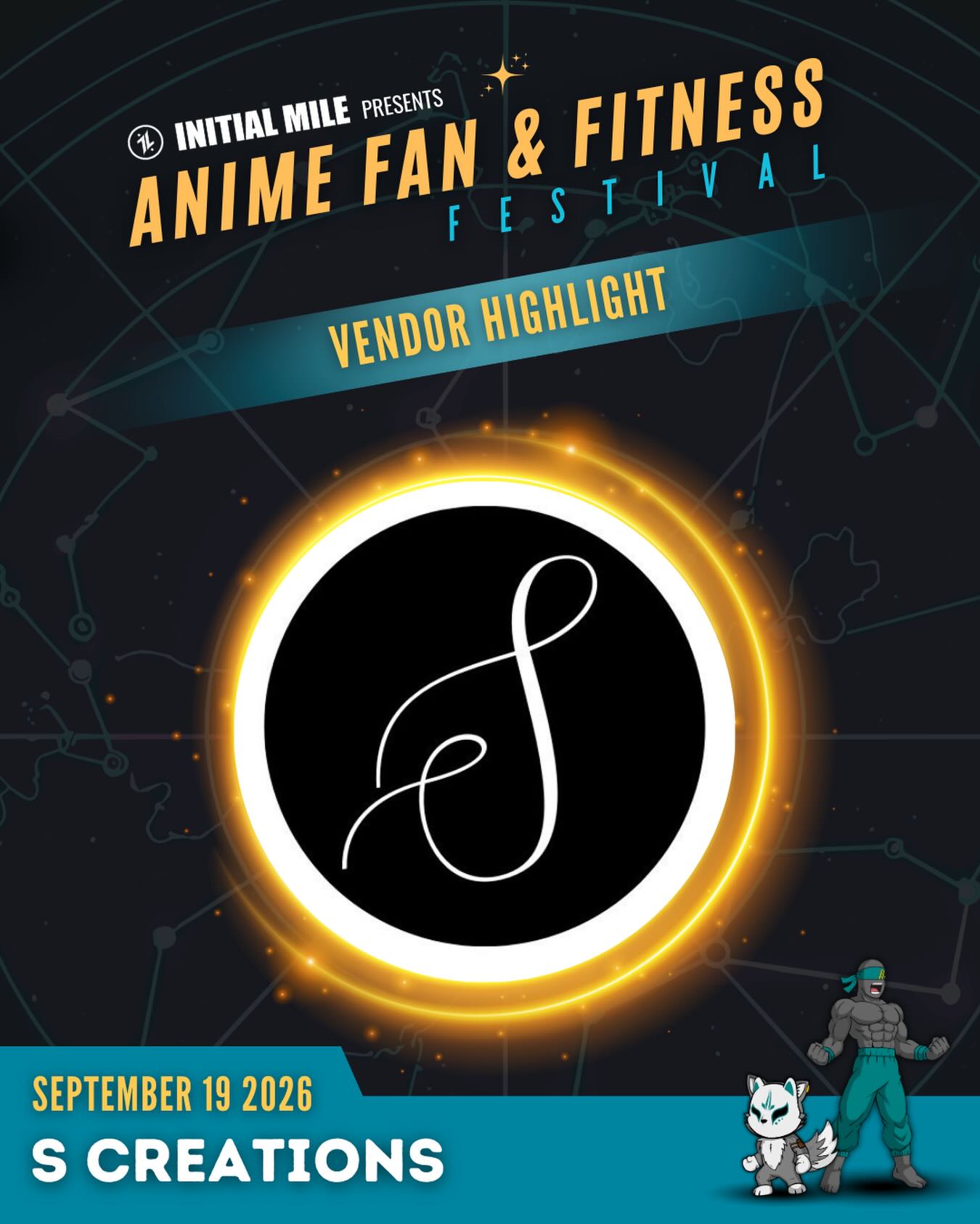 Welcoming back @sswain16 to this years Anime Fan and Fitness Festival! She’ll be coming with a series of stickers and unique earrings and accessories that can’t be found in stores. Join us on September 19 in Gilroy to come support small businesses like hers all while celebrating the love for Anime and Fitness. #animefanandfitnessfestival #initialmile #animefestival #fitnessfestival #bayareaevents