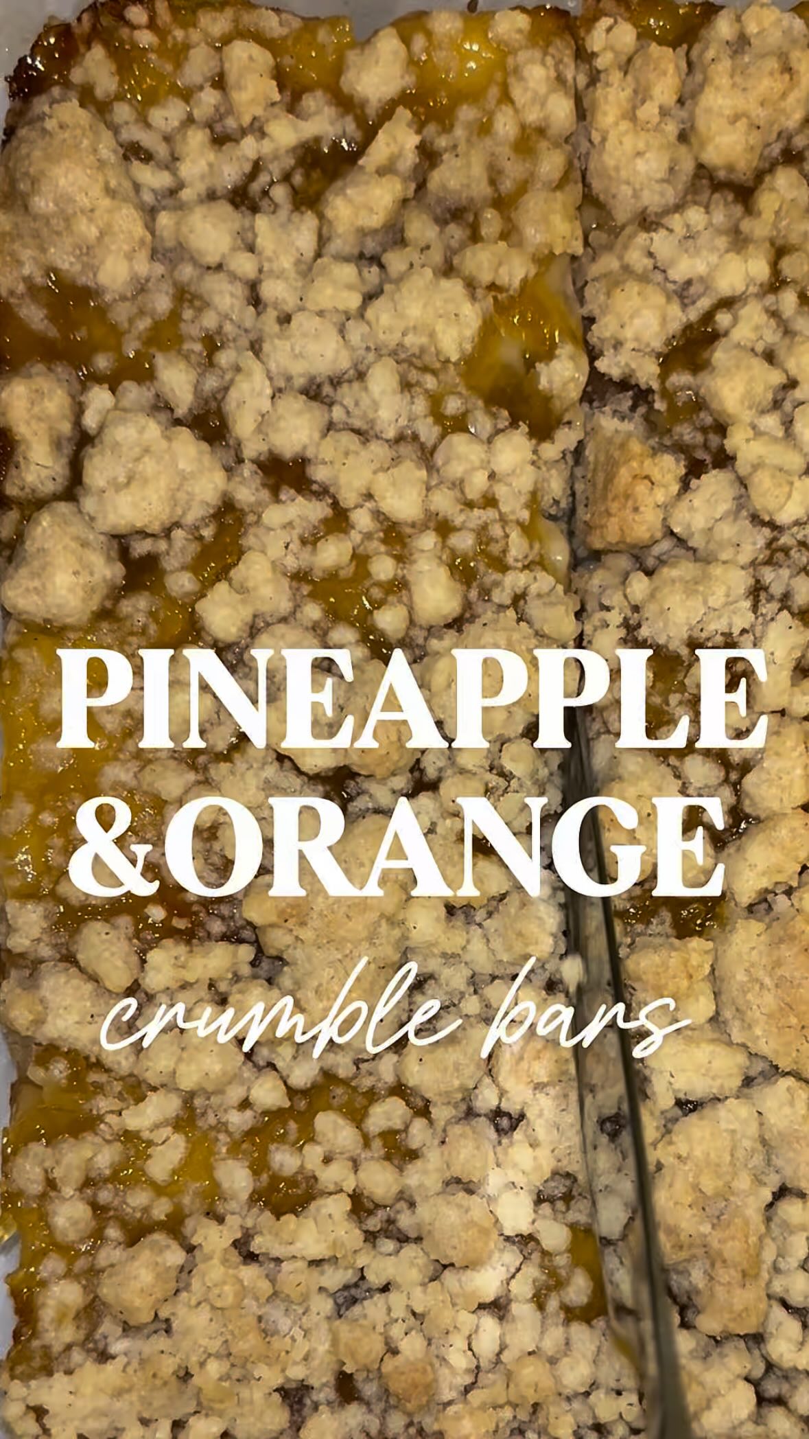 Happy Lunar New Year to all who celebrate!
I couldn’t resist making some new year inspired bakes and my pineapple and orange crumble bars are definitely inspired by Chinese traditions during their spring festival!
Recipe and ingredients will be in the caption!