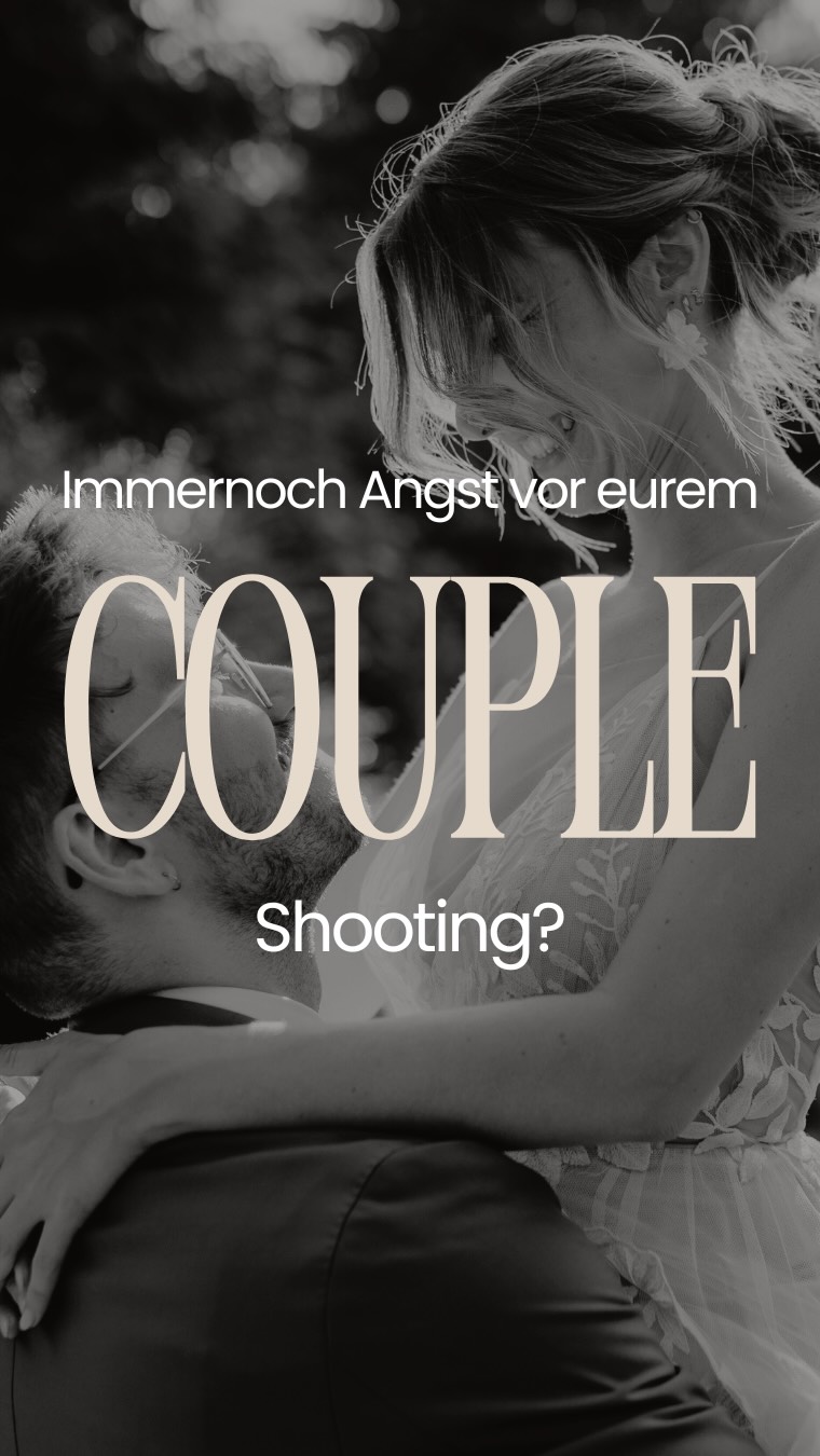 Immernoch Angst vor eurem Couple-Shooting am Hochzeitstag?
Mit mir braucht ihr das nicht 😉
#brautpaar2027 #bridetobe #hochzeitsplanung #hochzeitsfotos