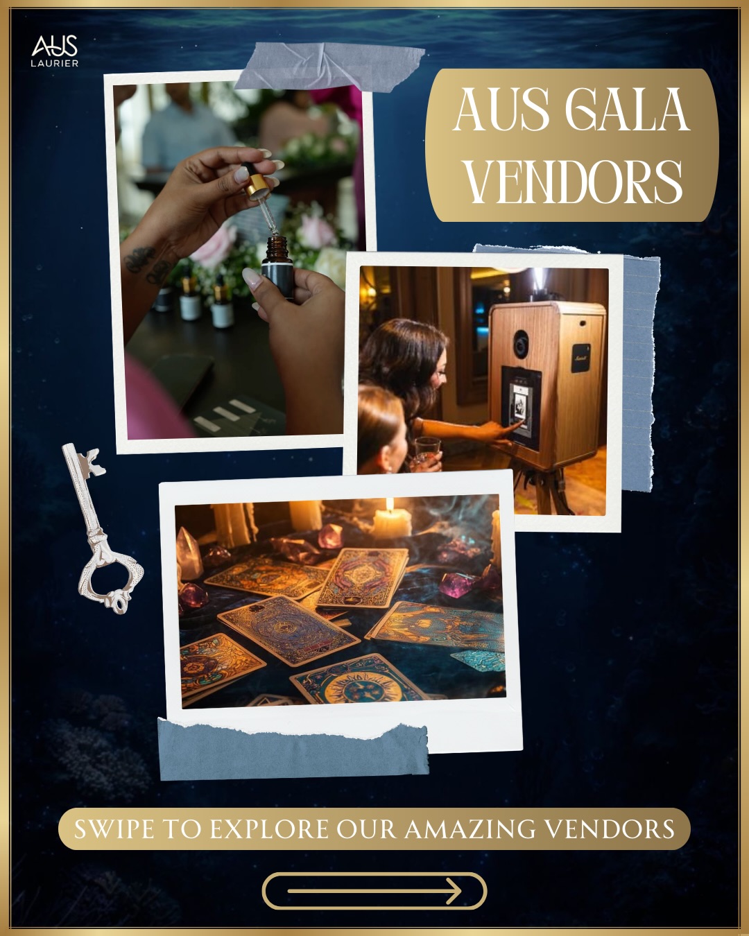 With the AUS Gala right around the corner, take a look at the incredible vendors joining us for The Lost Realm ✨🌿
We’ve got…
🎧 Live DJ, lights, and sound by @sherwoodmusiccentre
💃 Dancers by @scarlett_entertainment
🔮 Tarot readings by @thehermitslamp
📸 Photo booths including traditional and 360 by @luxboothcanada
🎨 Live caricatures by @bruceoutridgeproductions
🌸 Perfume making with @shivi.perfumery
Expect a night full of music, dancing, magic, and unforgettable moments 🌙
Get your tickets before they’re gone
Link in bio
#gala #ausgala #auslaurier #laurier #thelostrealm