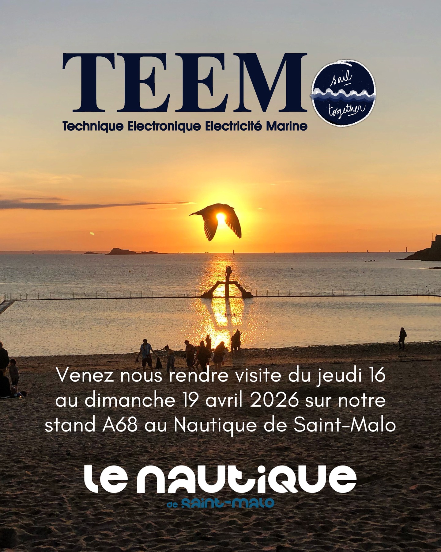📆 Venez nous rendre visite du jeudi 16 au dimanche 19 avril sur notre stand A68 au @le_nautique_de_saint_malo .
Nous serons présents avec nos techniciens pour répondre à toutes vos questions techniques ou commerciales, vous présenter nos produits ainsi que les différentes marques que nous distribuons et/ou intégrons.
Nous avons hâte de vous retrouver sur ce salon au cœur de la cité corsaire !
Le salon réunira 150 exposants du secteur nautique et présentera 200 bateaux sur une surface de 22 000 m².
Merci à @just_in_grace pour cette magnifique photo qui illustre parfaitement ce lieu ! ⚓
