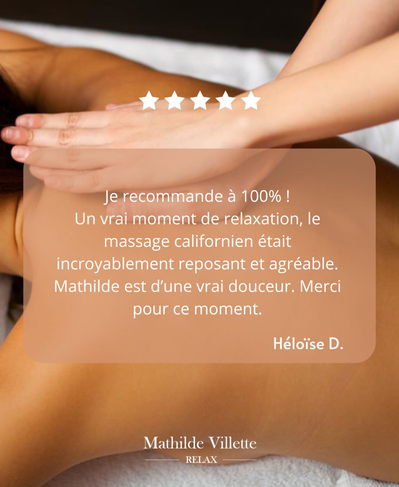 Vos retours sont précieux 🤍
Chaque avis est une belle reconnaissance du chemin parcouru ensemble.
Merci pour votre confiance, vos partages et ces moments d’échange au cabinet 🌿
C’est toujours un plaisir de vous accompagner vers plus de bien-être, de sérénité et d’équilibre.
#avisclients #bienetre #massagebienetre #bienetretoulouse #cabinetbienetre