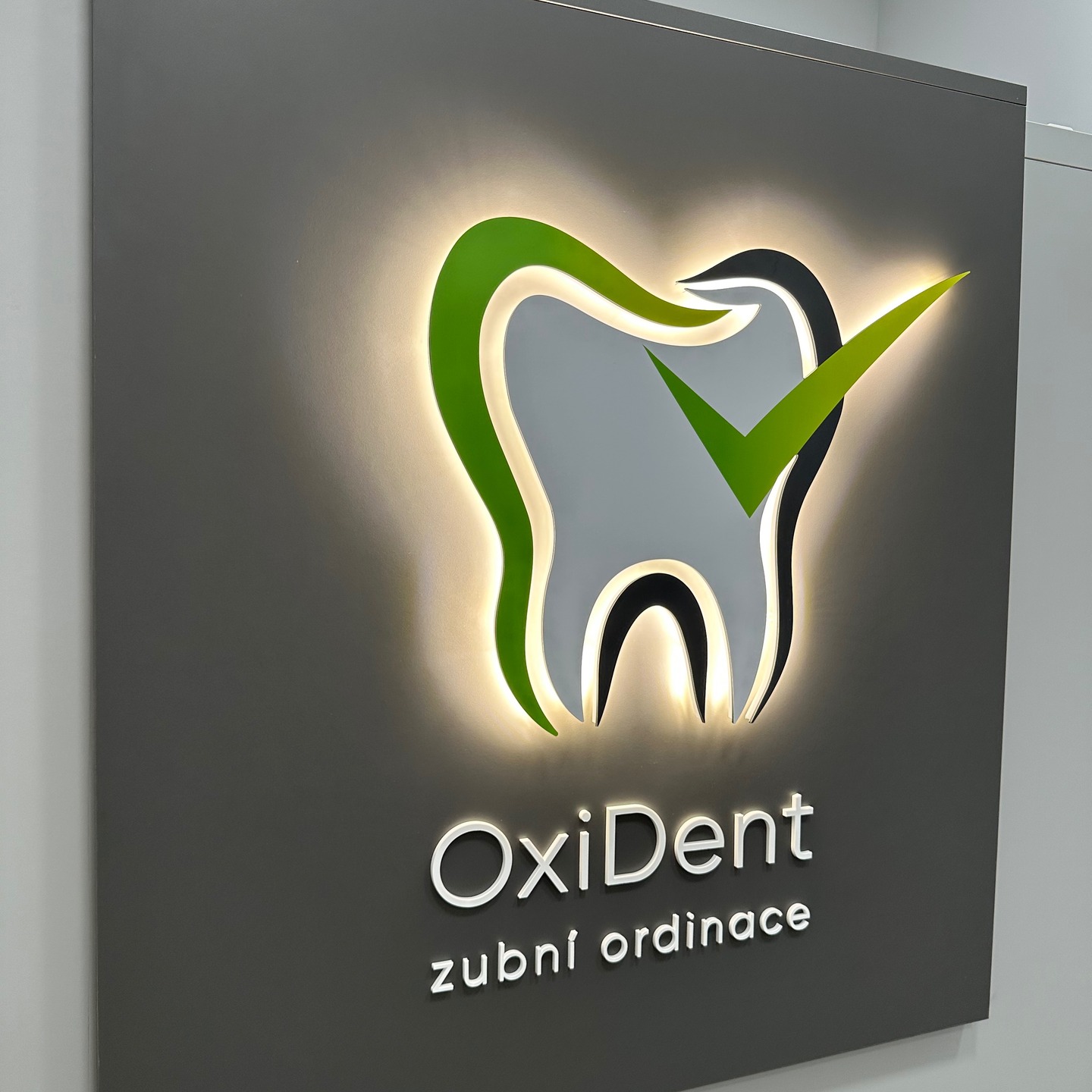 Ukázka naší práce pro Oxident #vyrobareklamy #vyrobaloga #reklamapraha