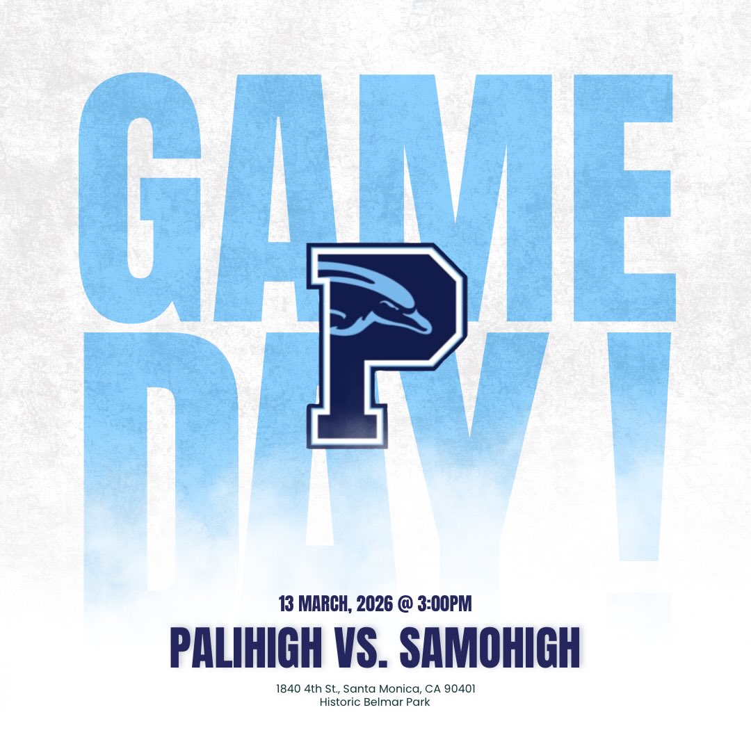 GAME DAY 🔵⚪️
🗓️Friday, March 13
🕒3:00 p.m.
📍Historic Belmar Park