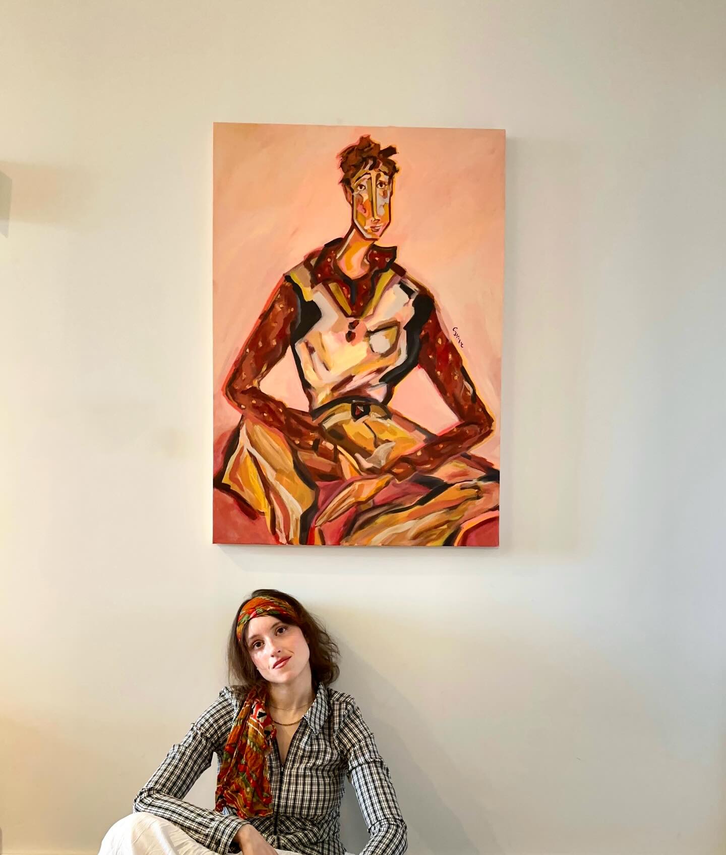 ‘Lucas’ for my show starting next week ✨
So excited to show you all the new personalities I have created over the past few months ♥️
This painting ‘Lucas’ is 100 x 70 cm
Constance Anne 2026
#art #artist #portraitpainting #interiors