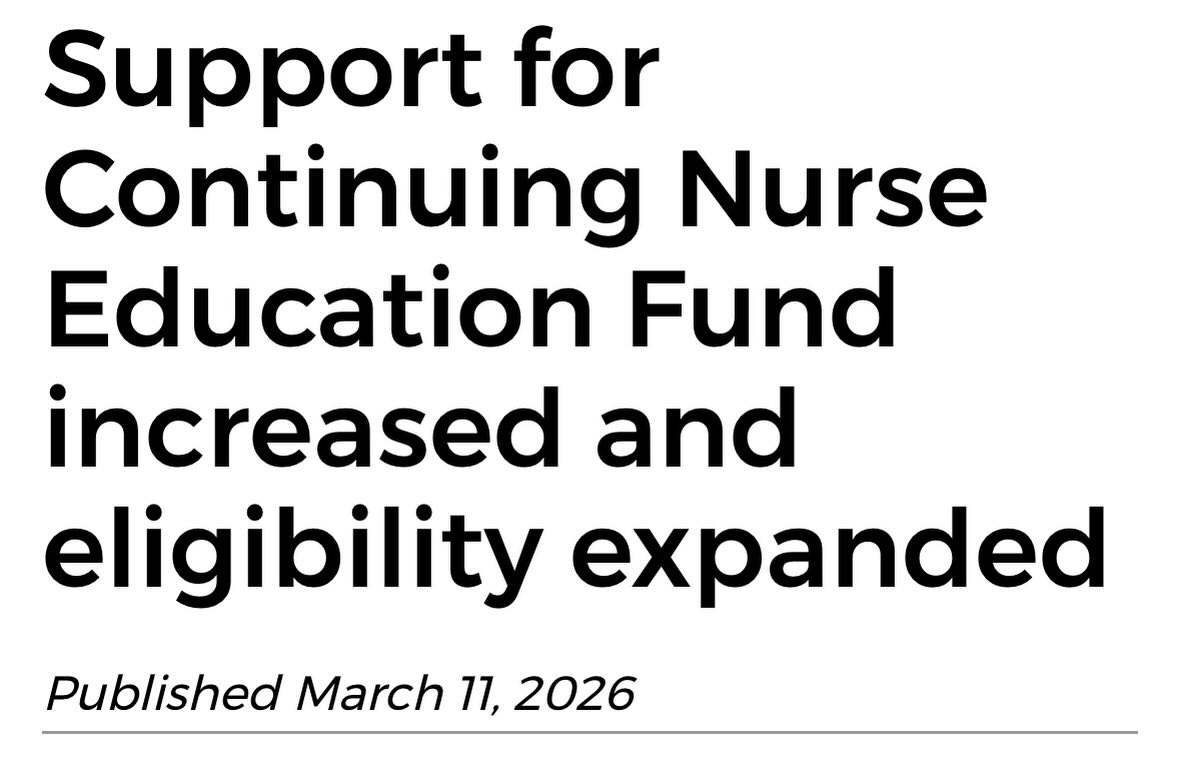 This transition represents an important step toward a more sustainable and supported nursing profession in Yukon through continuing education. The Yukon Nurses Alliance is committed to stewarding the Continuing Nurse Education Fund – CNEF – with transparency, accountability and an equitable focus once the transition is complete. Expanding the CNEF to include all licensed nurses reflects our commitment to professional excellence and a united nursing voice in the Yukon. We thank the Government of Yukon and the Yukon Registered Nurses Association for their collaboration and support, and we look forward to working closely to ensure a thoughtful transition.
Quick facts:
The Continuing Nurse Education Fund supports Yukon nurses pursuing continuing education and professional development.
Eligibility for the fund is intended to expand from registered nurses and nurse practitioners to now include licensed practical nurses and registered psychiatric nurses.
A transition period is planned to begin April 1, 2026, pending final agreements.
During the transition period, the Yukon Registered Nurses Association would continue administering the fund while supporting the Yukon Nurses Alliance in preparing to assume full administration.
Funding for the program will increase to $225,000 in the 2026–27 fiscal year to support expanded access.