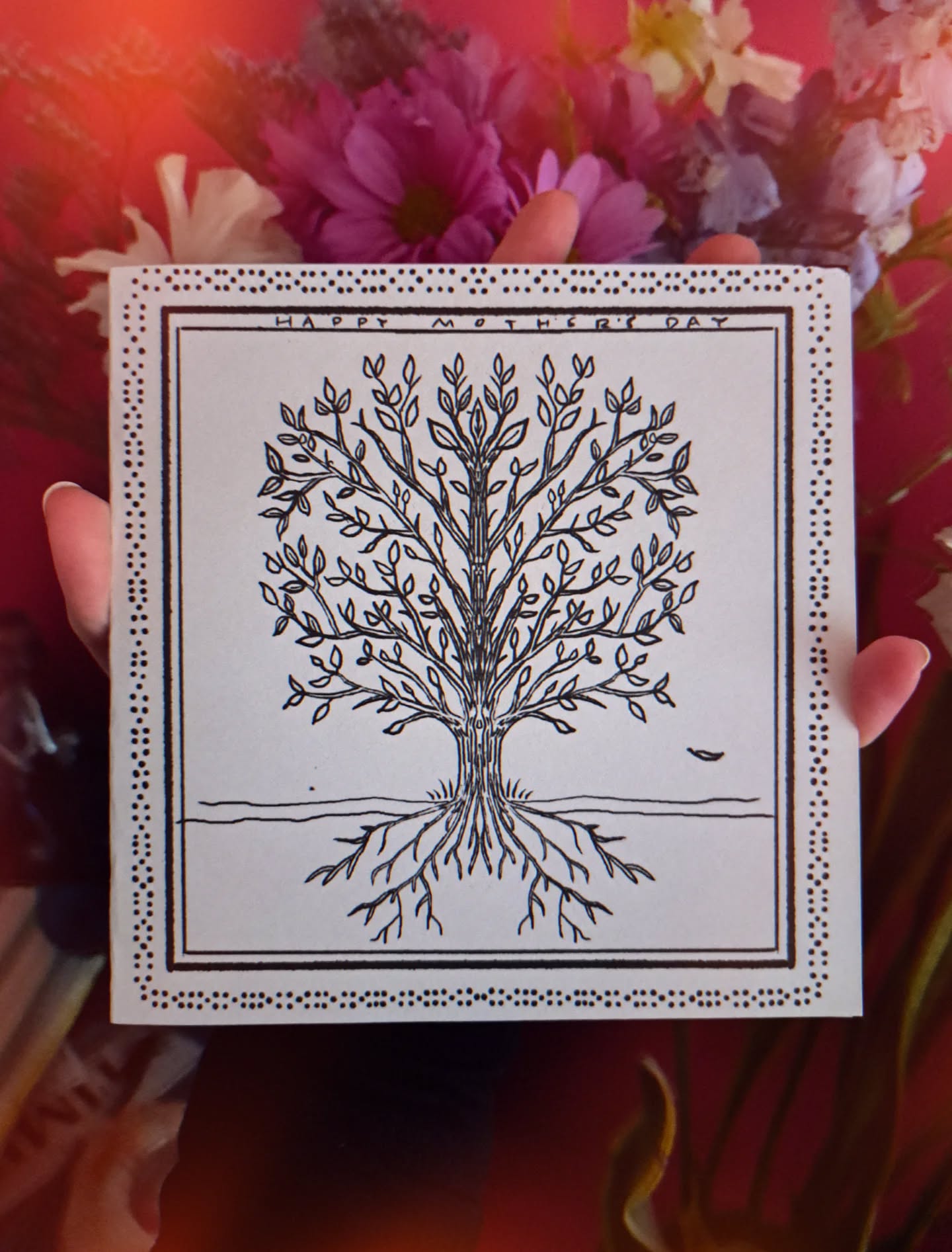 Happy mothers day! Holding on to the age old tradition of giving handmade cards to my family, I thought I'd share this little creation created for a woman who will never get enough credit or gratitude for her daily toil ❤️
.
A mother is an oak
A sturdy, beautiful thing
Nurtures the earth on which we stand
Feeding us before taking her own sunlight in
She lets us children take our own form
Despite fearing for us - after all
Its from her branches we were born
Some day the leaves fly their own course
For faraway places they yearn
But at the end of the day
It's mothers warm arms
To which they always return
_
#mothersday #poetrycommunity #illustration #foryou #humanmade