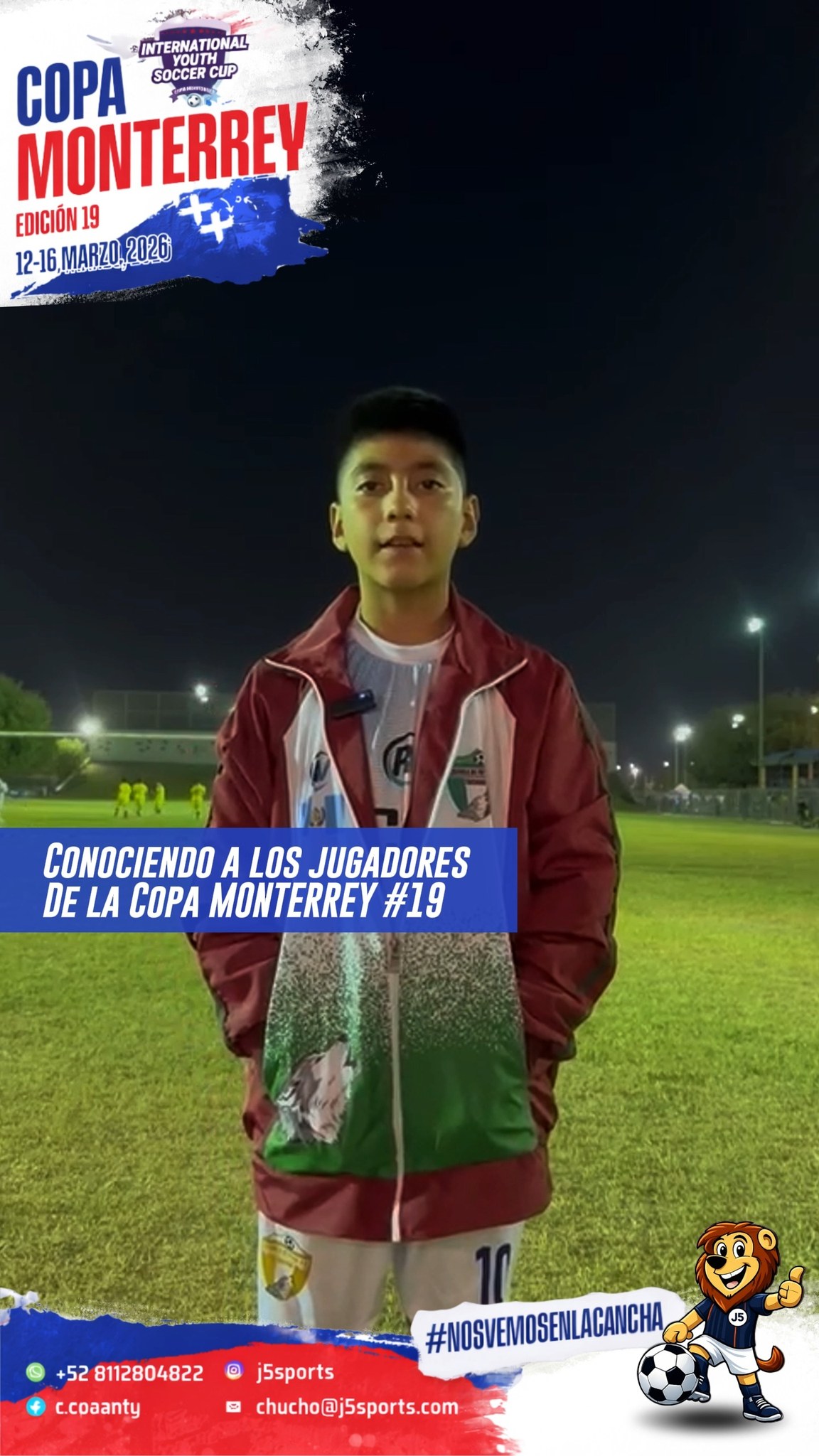 Parte 2. Conociendo a los cracks de la Copa Monterrey Edición #19 ⚽🔥
#CopaMonterrey #NosVemosEnLaCancha