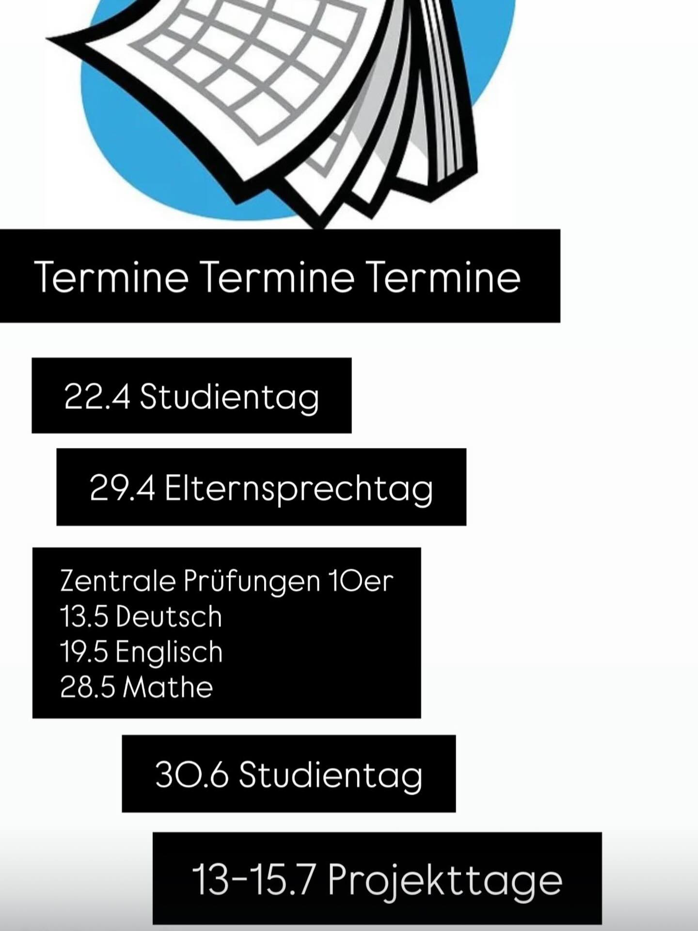 Termine Termine Termine… 📅